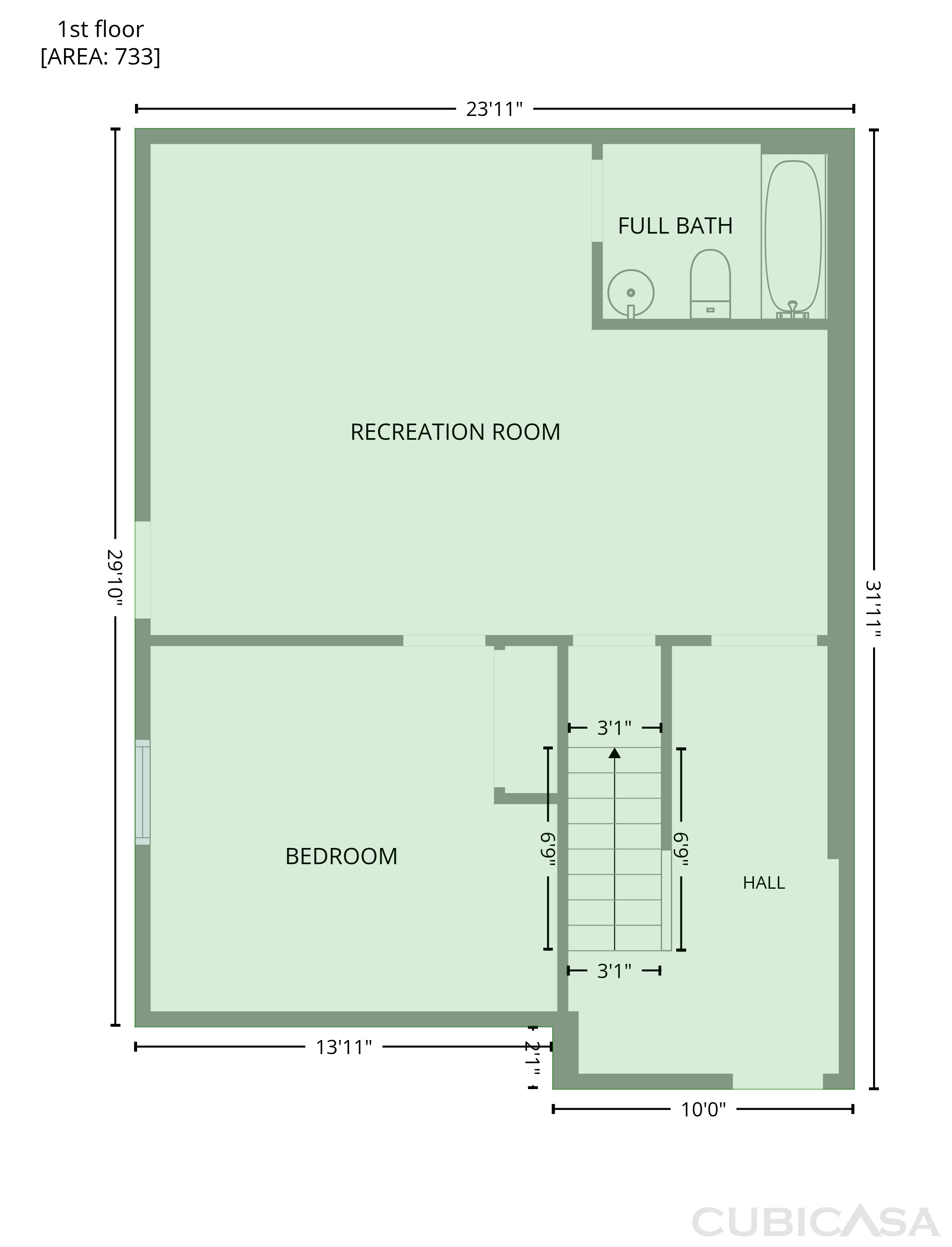 Main Floor of 98 Eb Rd, Cleveland, GA