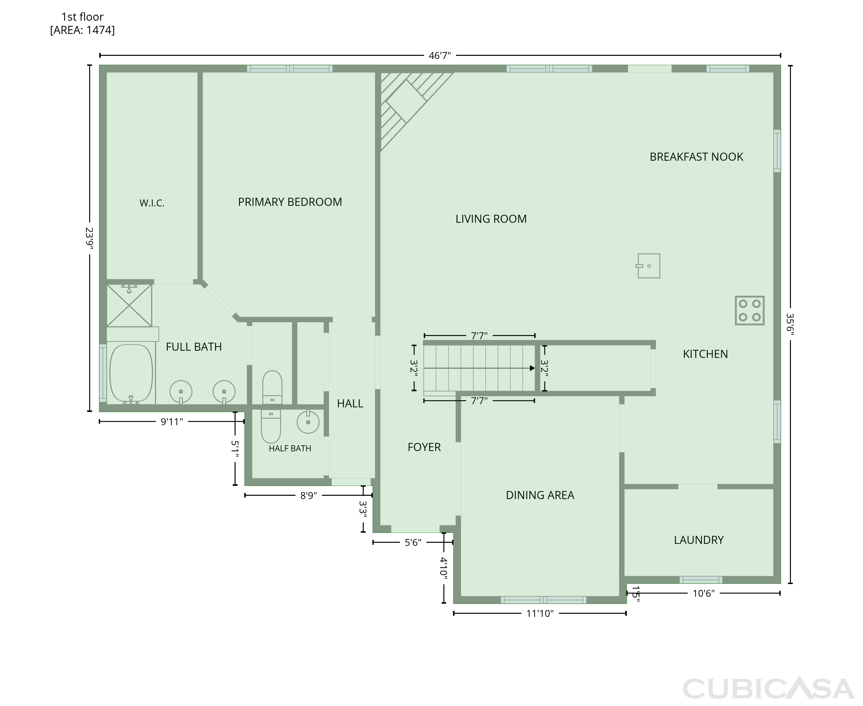 Main Floor of 2603 Snow Bird Dr, Harker Heights, TX