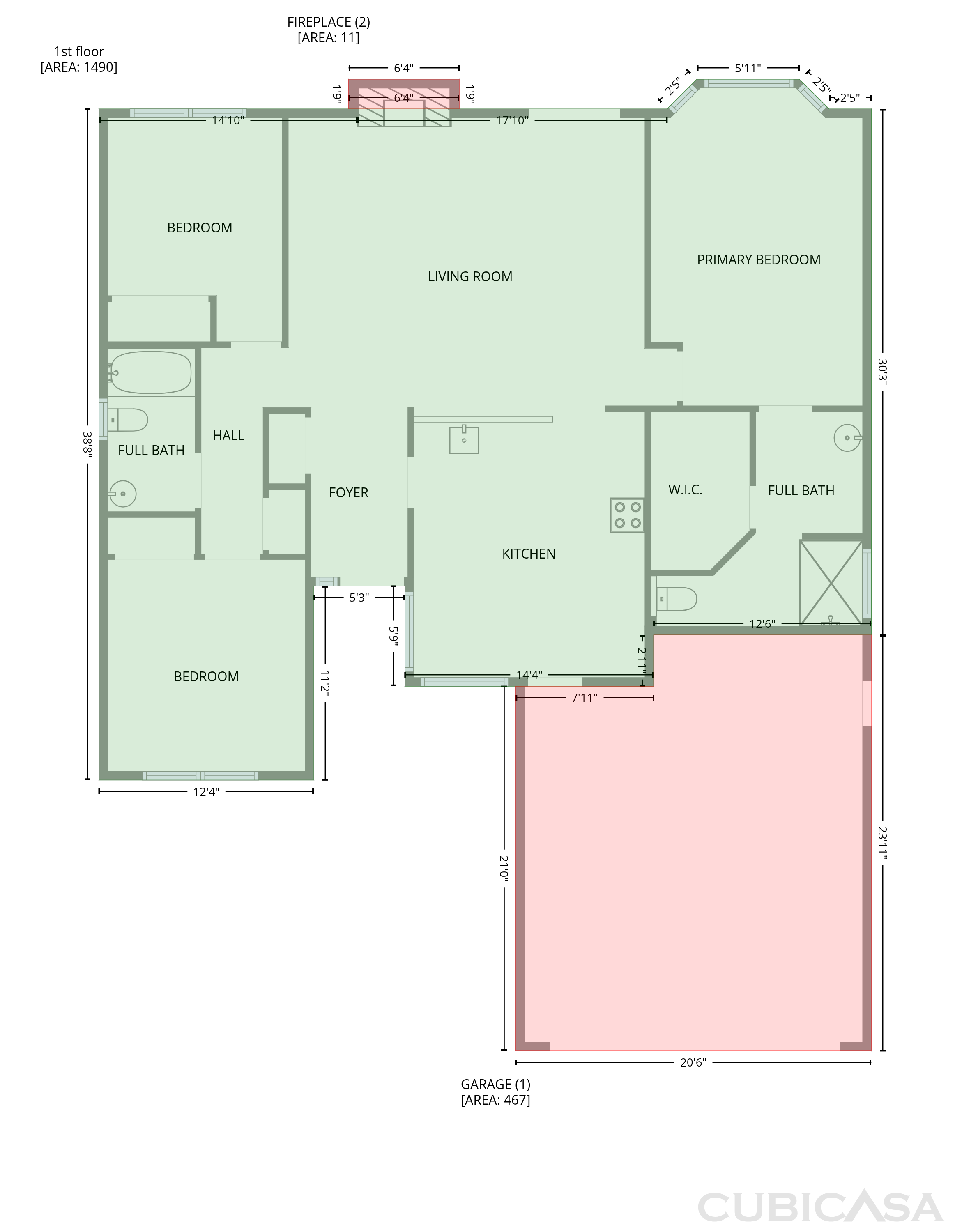 Main Floor of 20023 N 44th Ave, Glendale, AZ