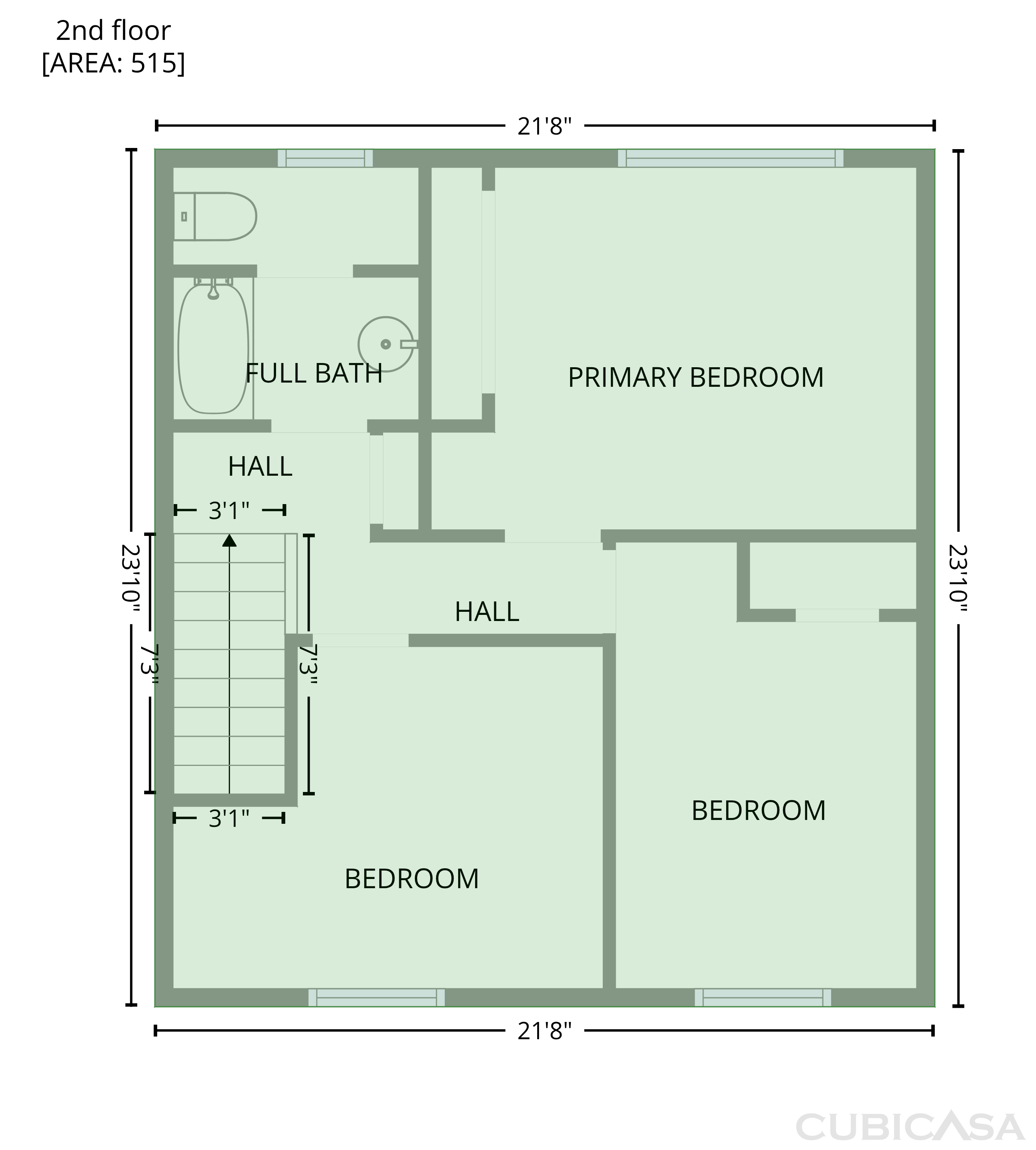 Floor 6 of 654 Diamond Cir, Ravenna, OH