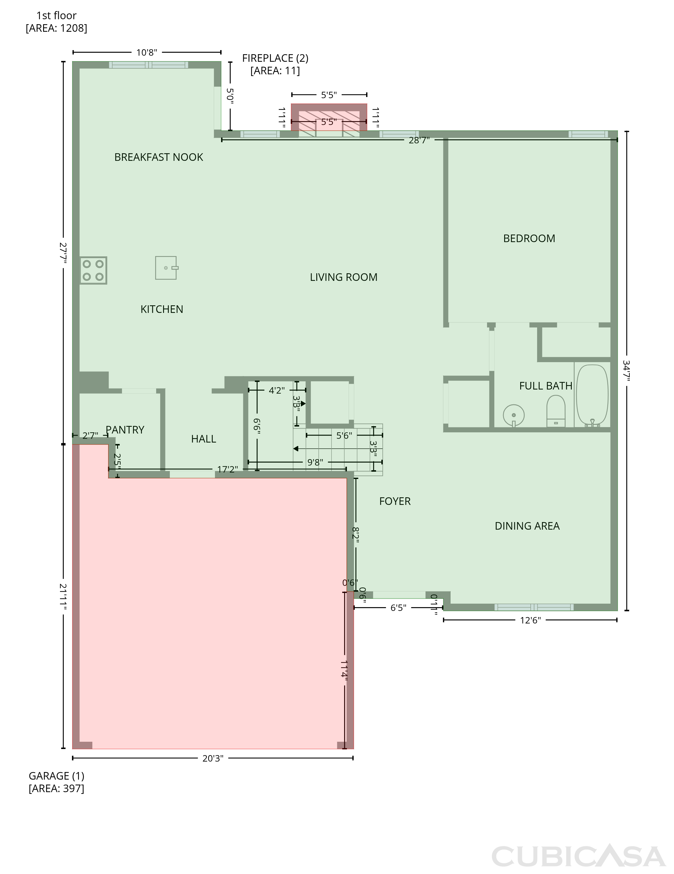 Main Floor of 5646 Apple Grove Rd, Buford, GA