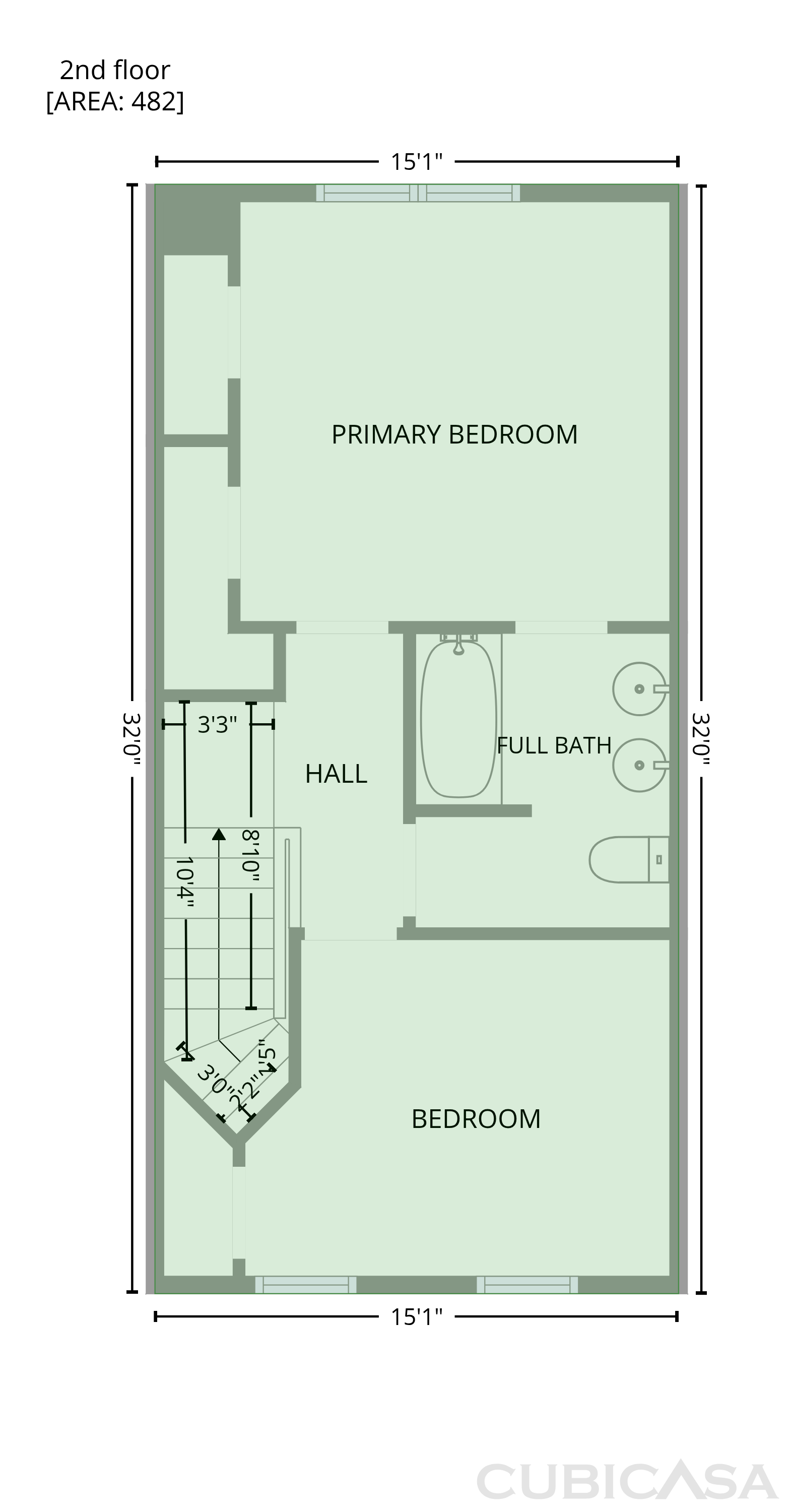 Third Floor of 6866 Chasewood Cir, Centreville, VA