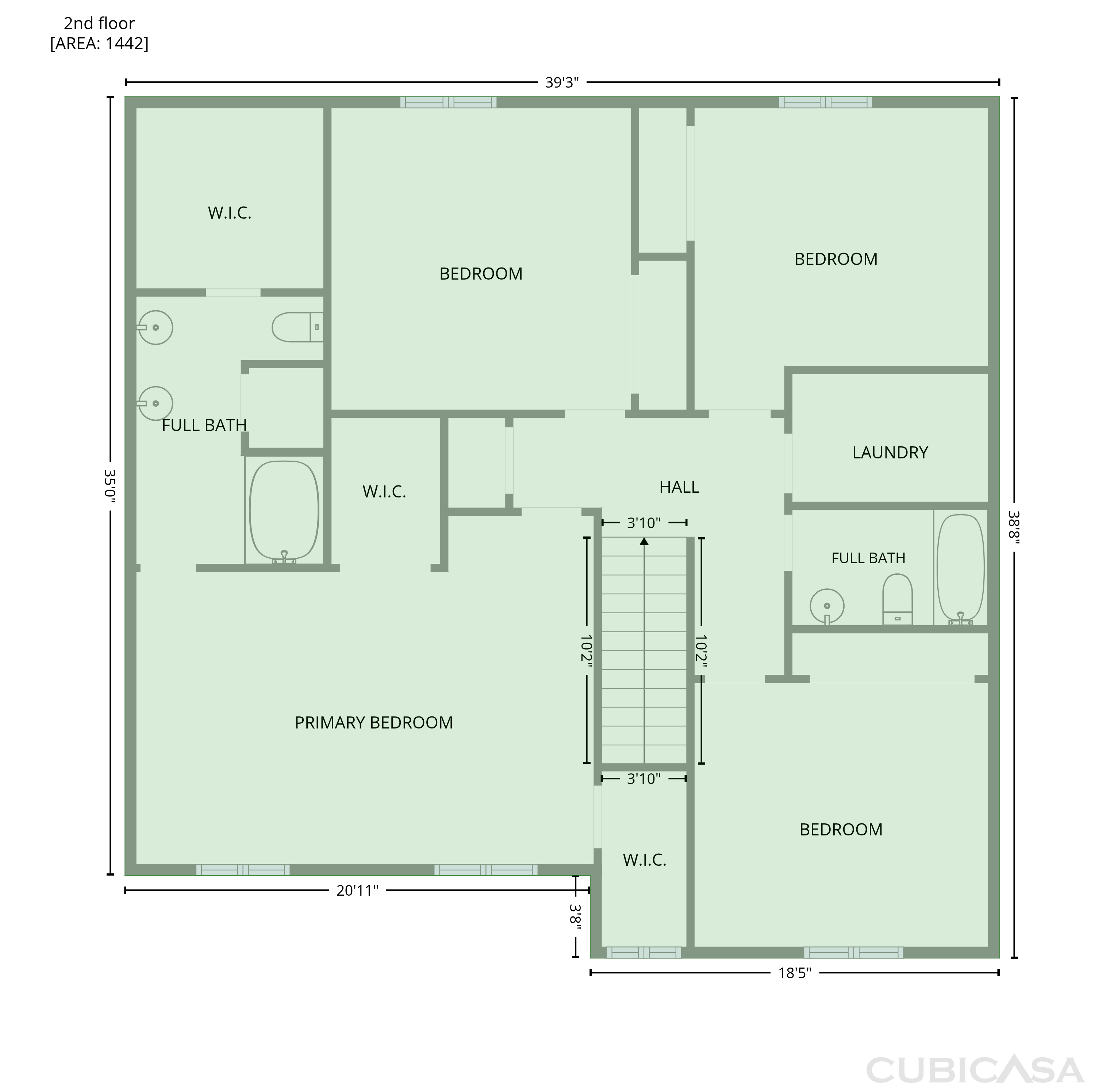 Second Floor of 3 Elsworth Ct, Mc Leansville, NC
