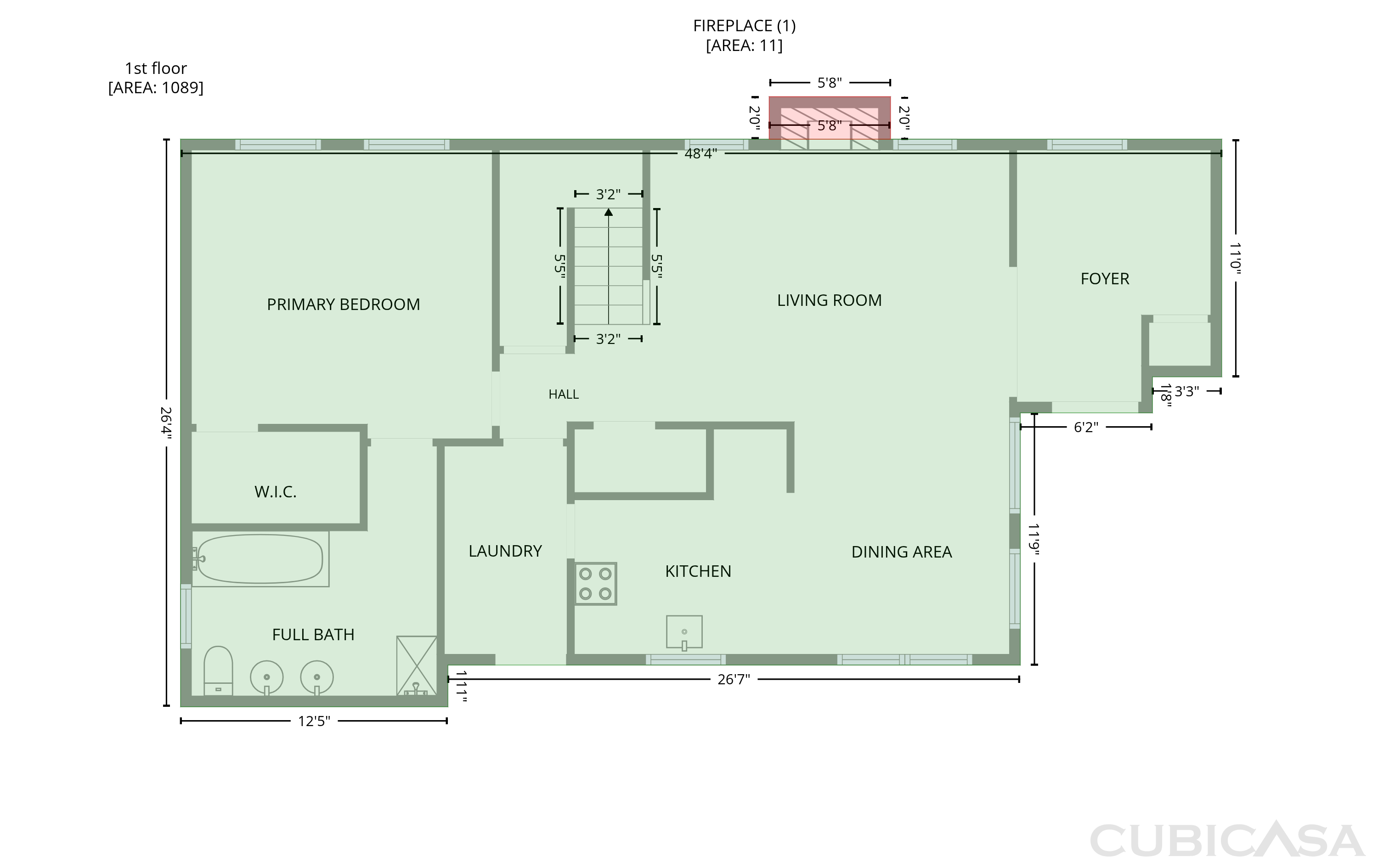 Main Floor of 64 Bass St SE, Atlanta, GA