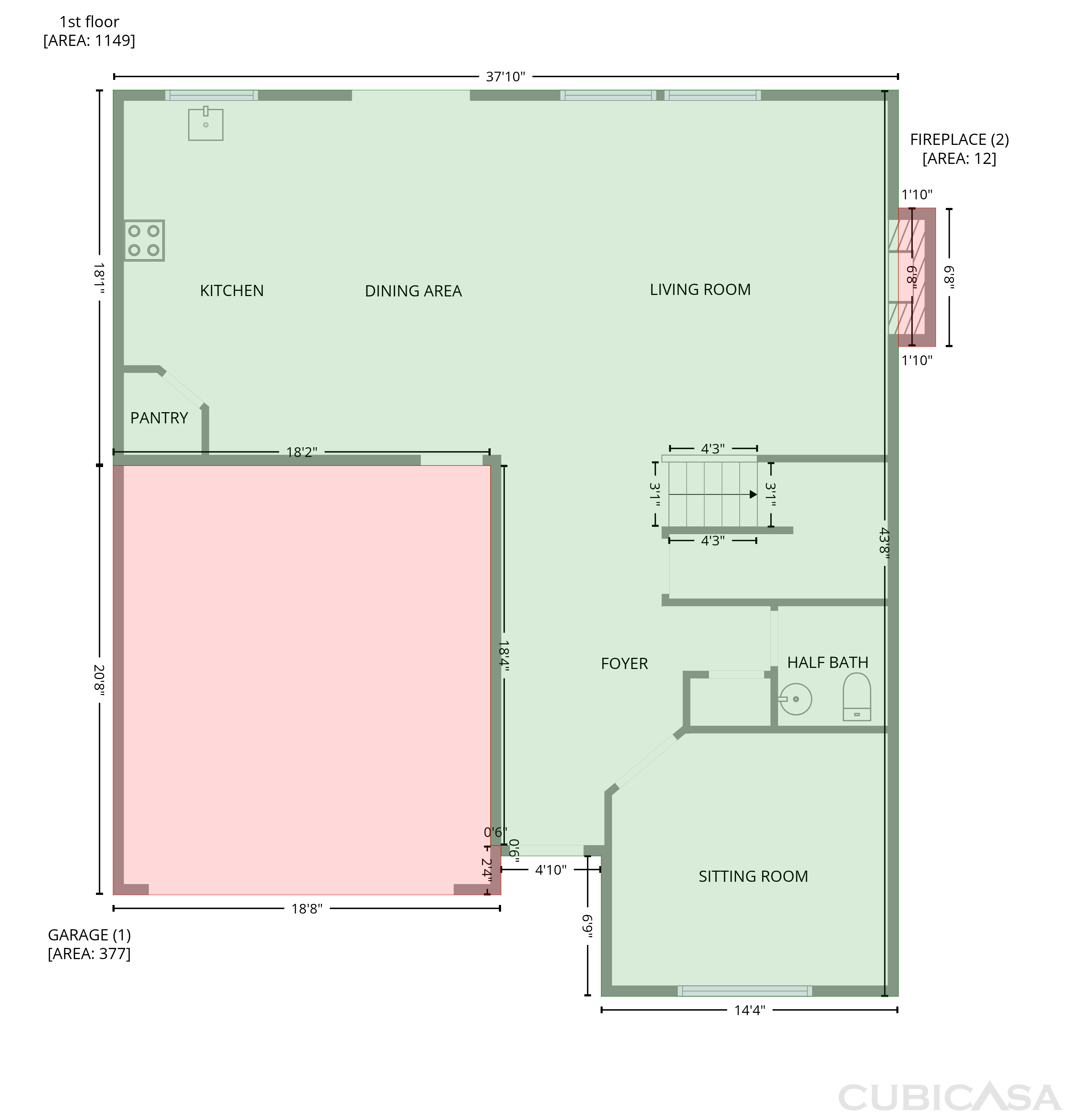 Main Floor of 8699 Bynum Dr, Colorado Springs, CO