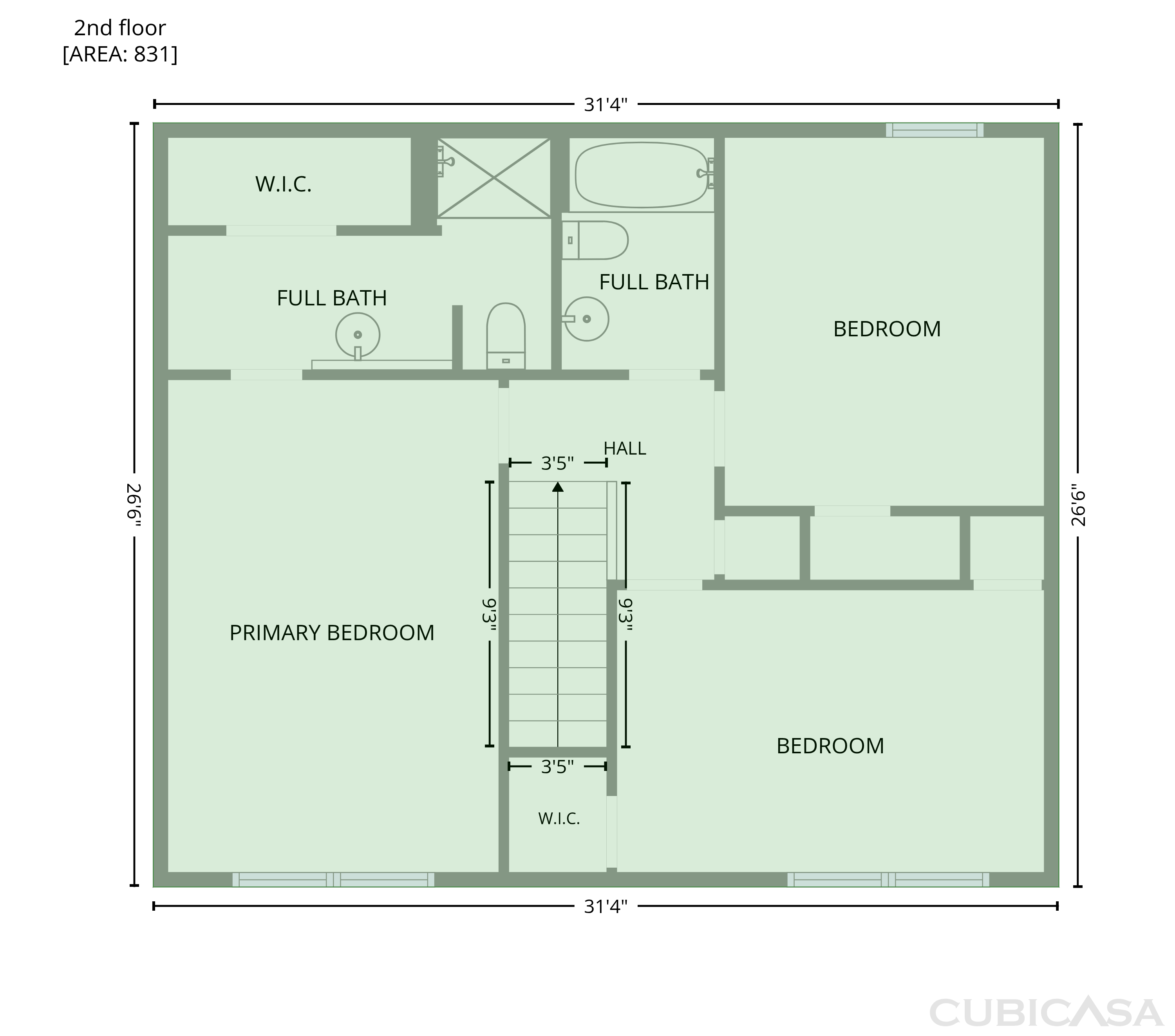 Second Floor of 1122 Tobacco Rd, Clarksville, TN