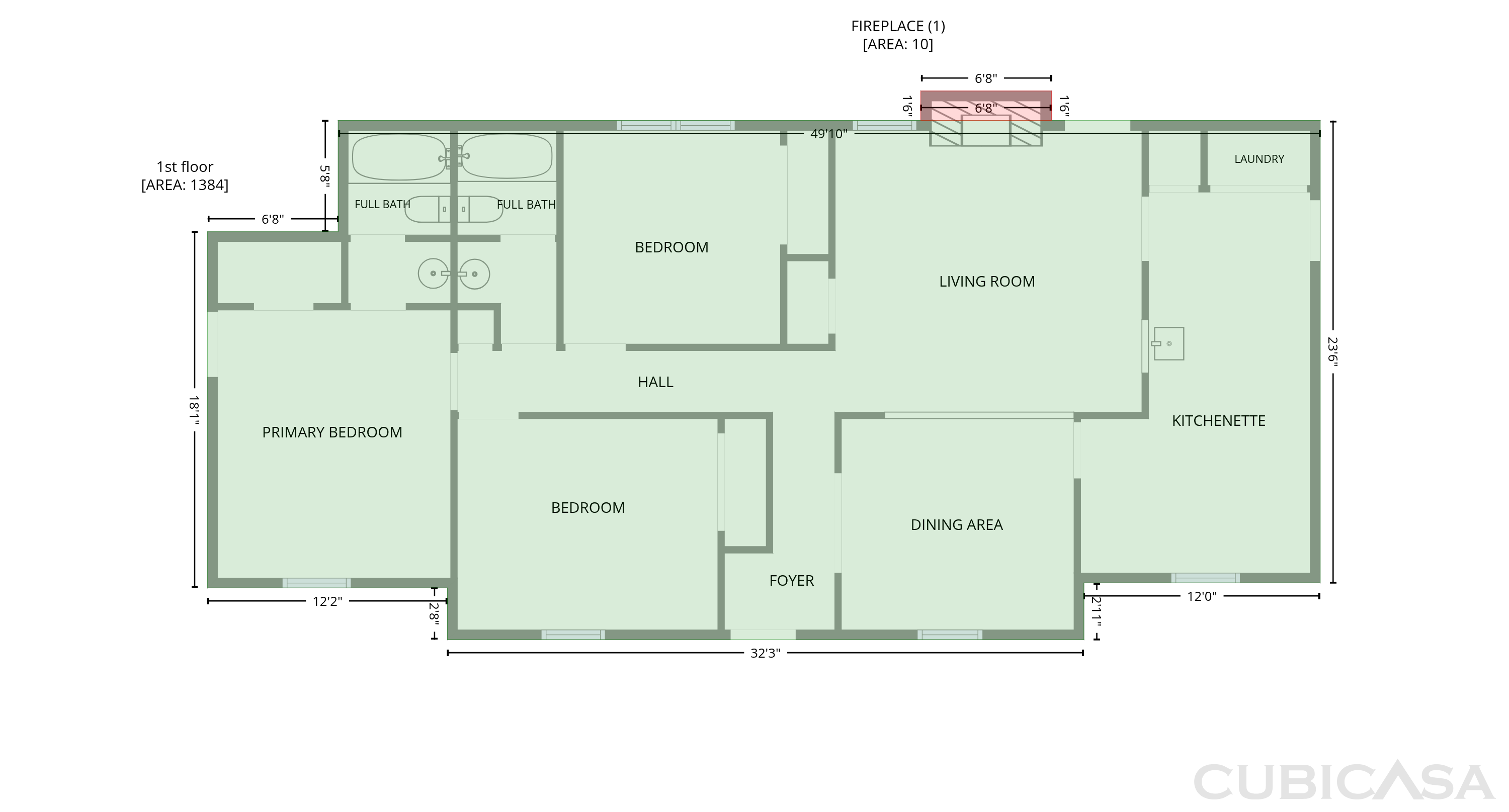Main Floor of 136 Cressfell Rd, Irmo, SC