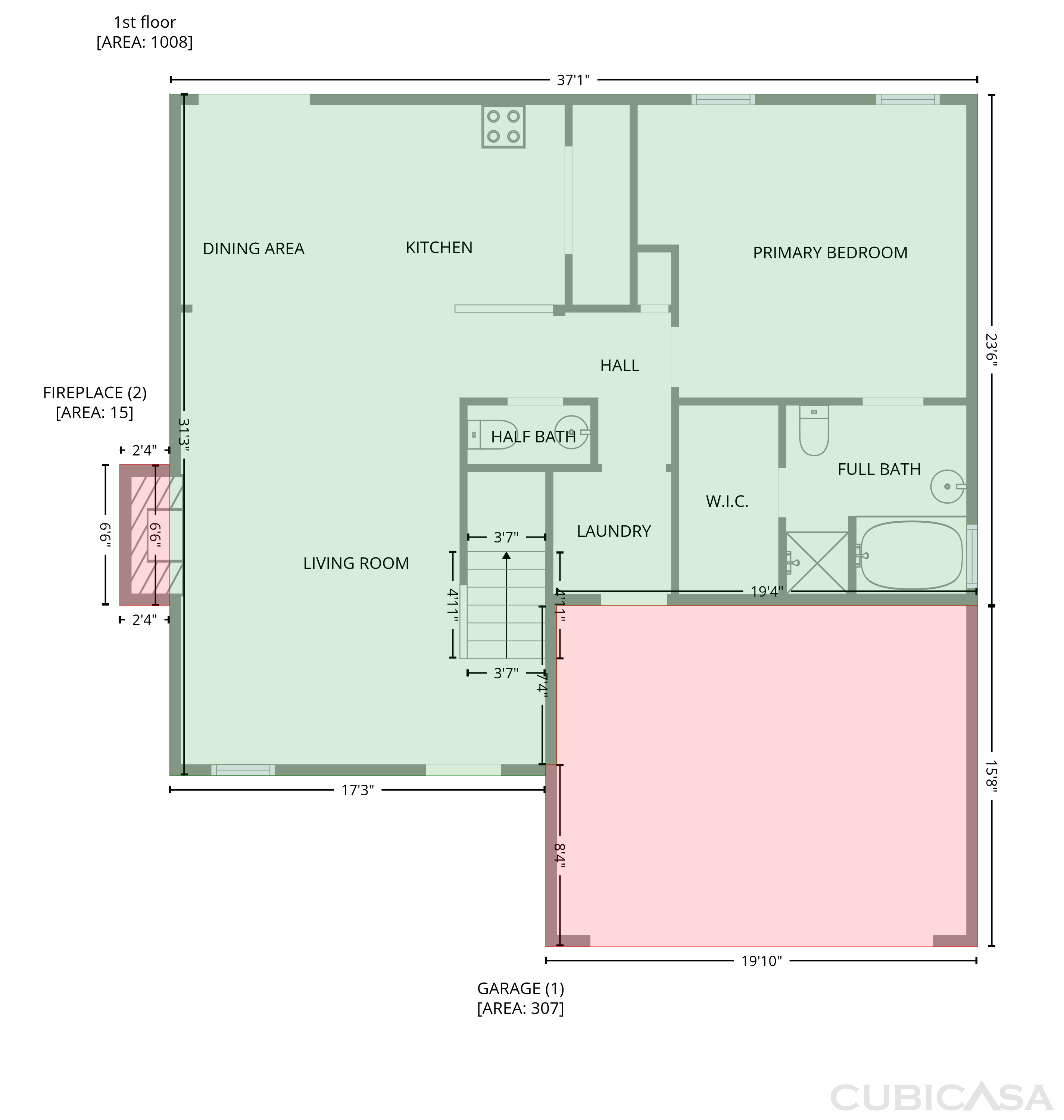Main Floor of 109 Hearthside Way, Antioch, TN