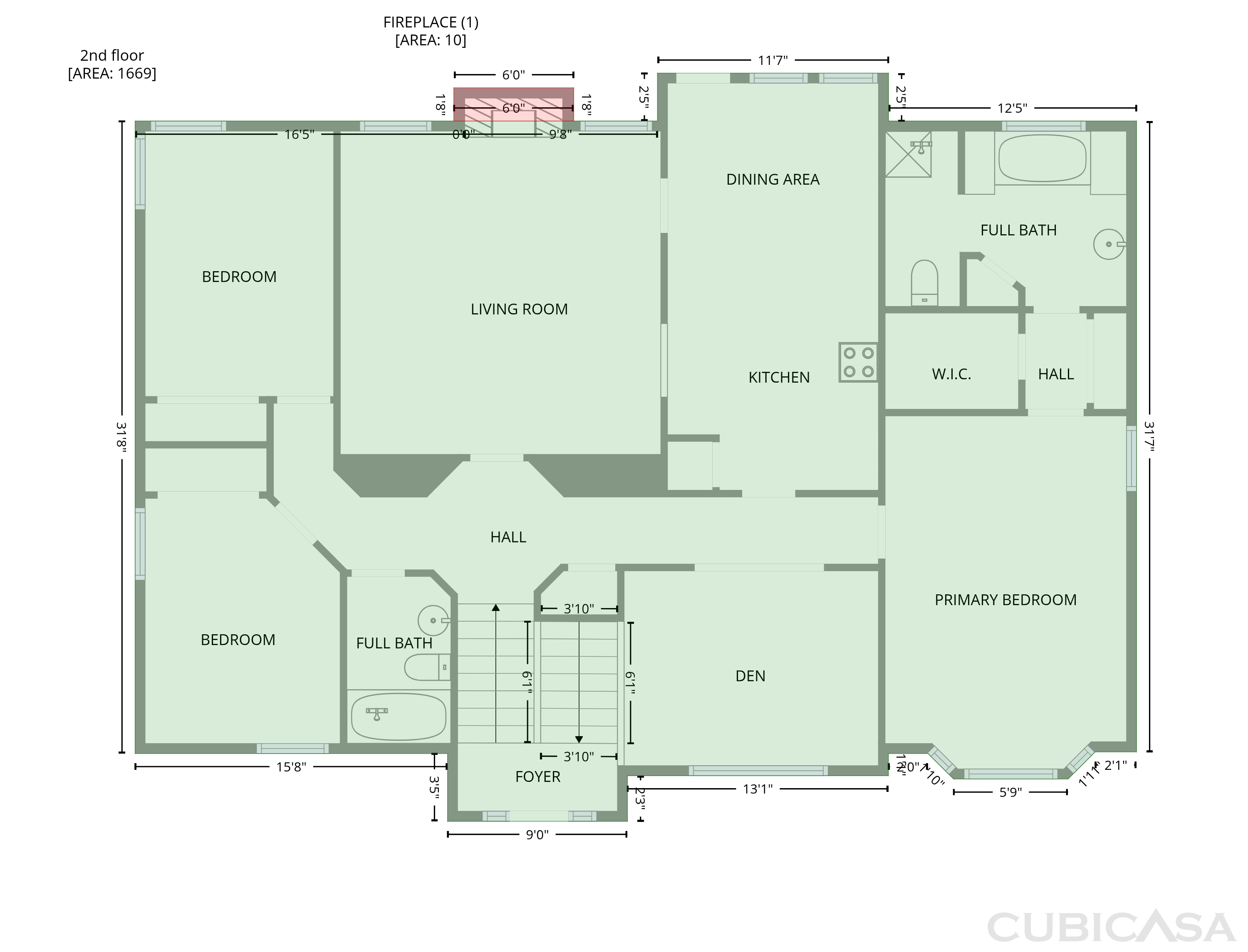 Second Floor of 3062 Crest Ridge Cir SW, Marietta, GA