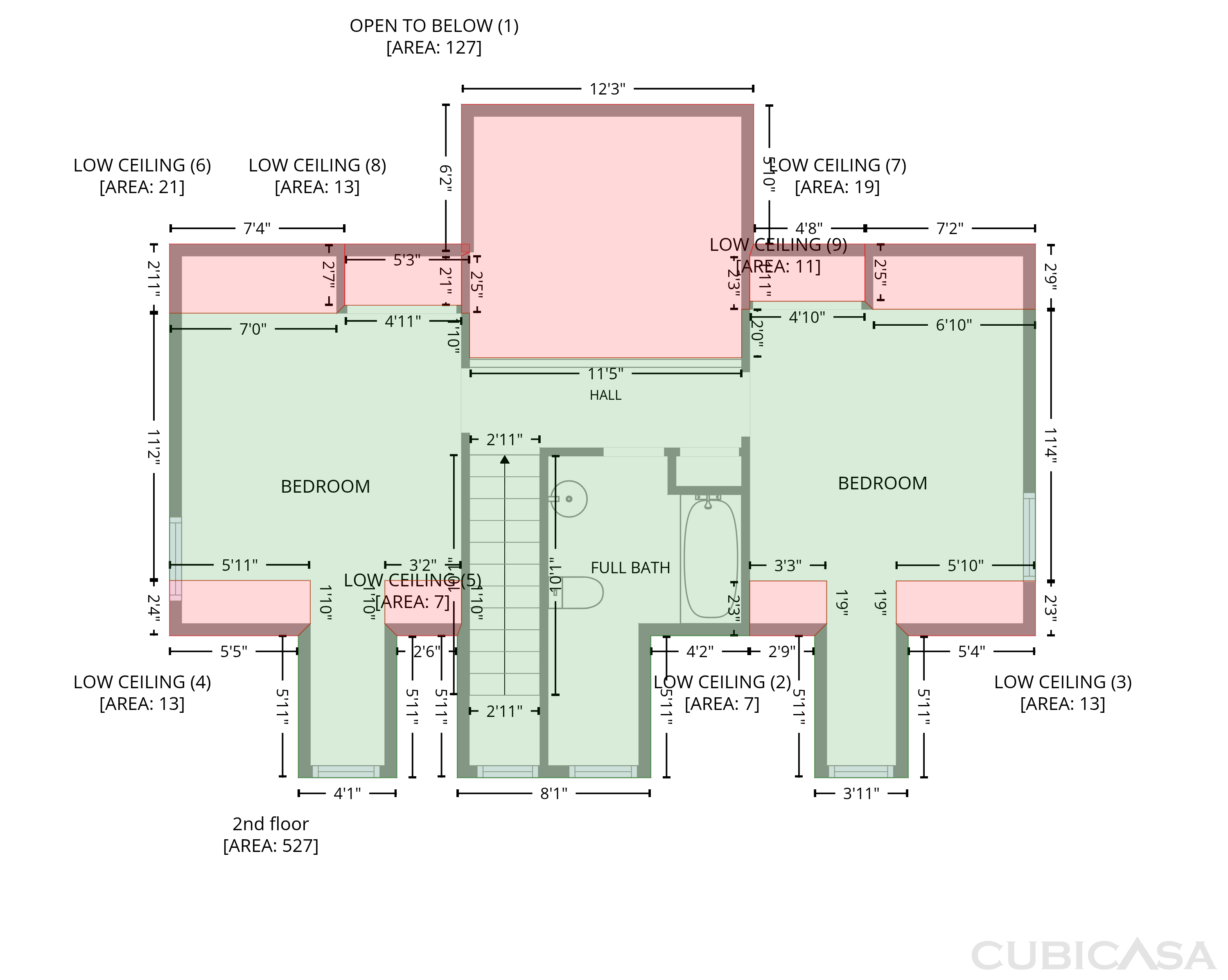 Second Floor of 520 Patriot Way, West Union, SC