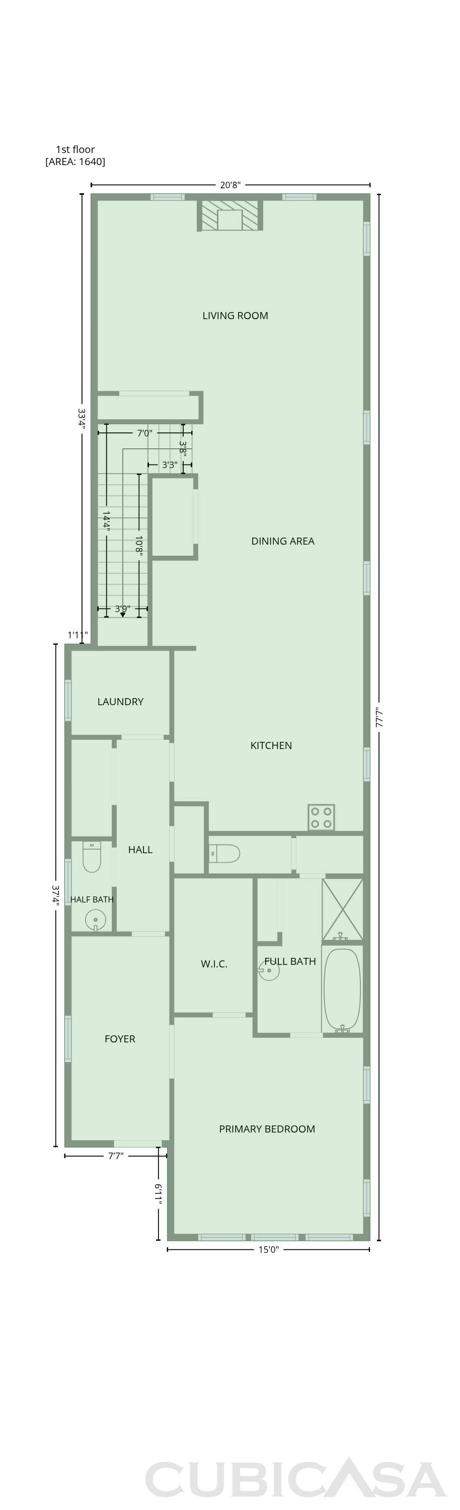 Main Floor of 5301 Pennsylvania Ave, Nashville, TN