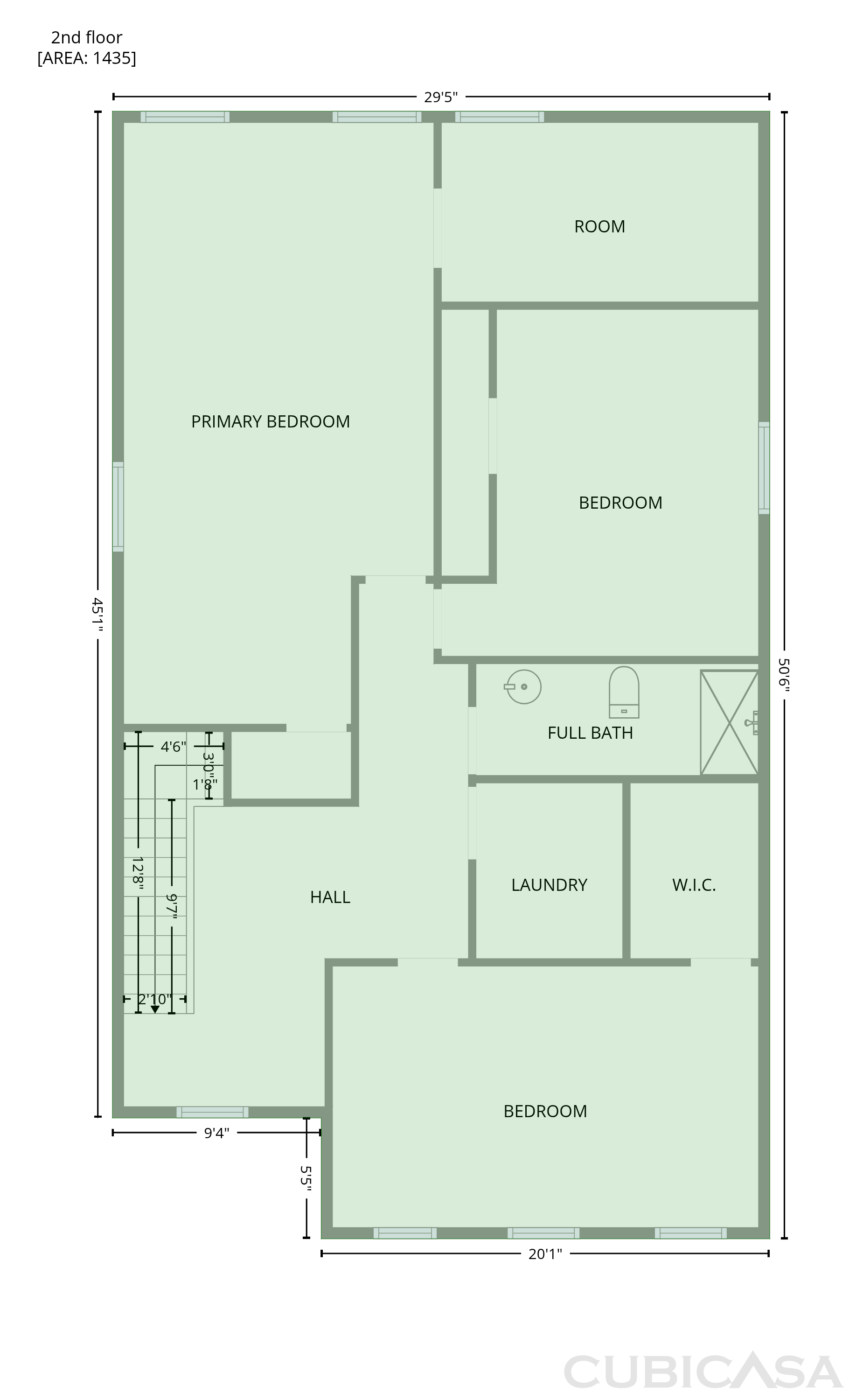 Second Floor of 5053 Pioneer Pkwy, McDonough, GA