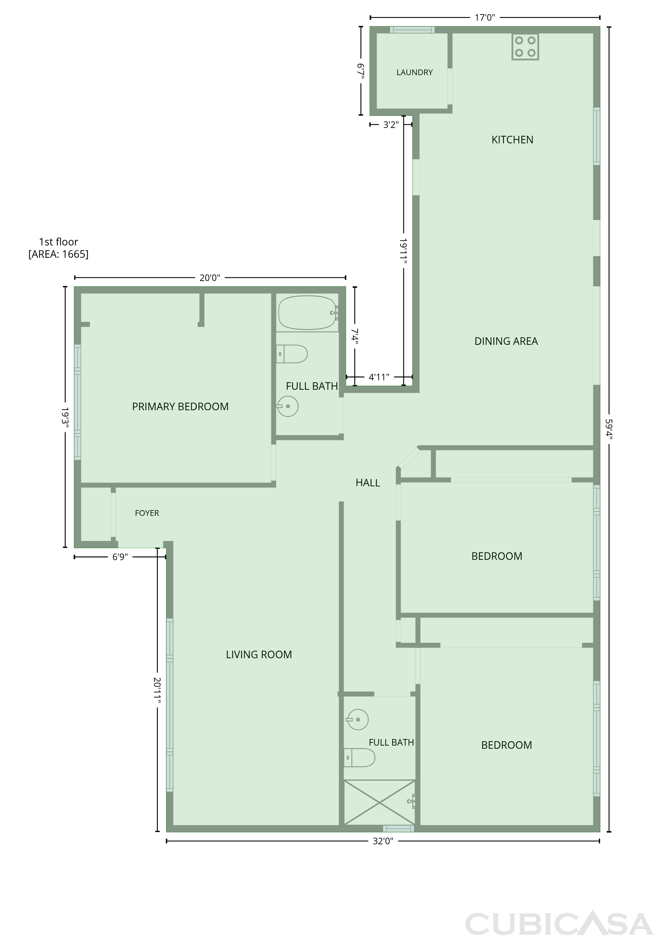 Main Floor of 2145 E Columbia Pl, Denver, CO