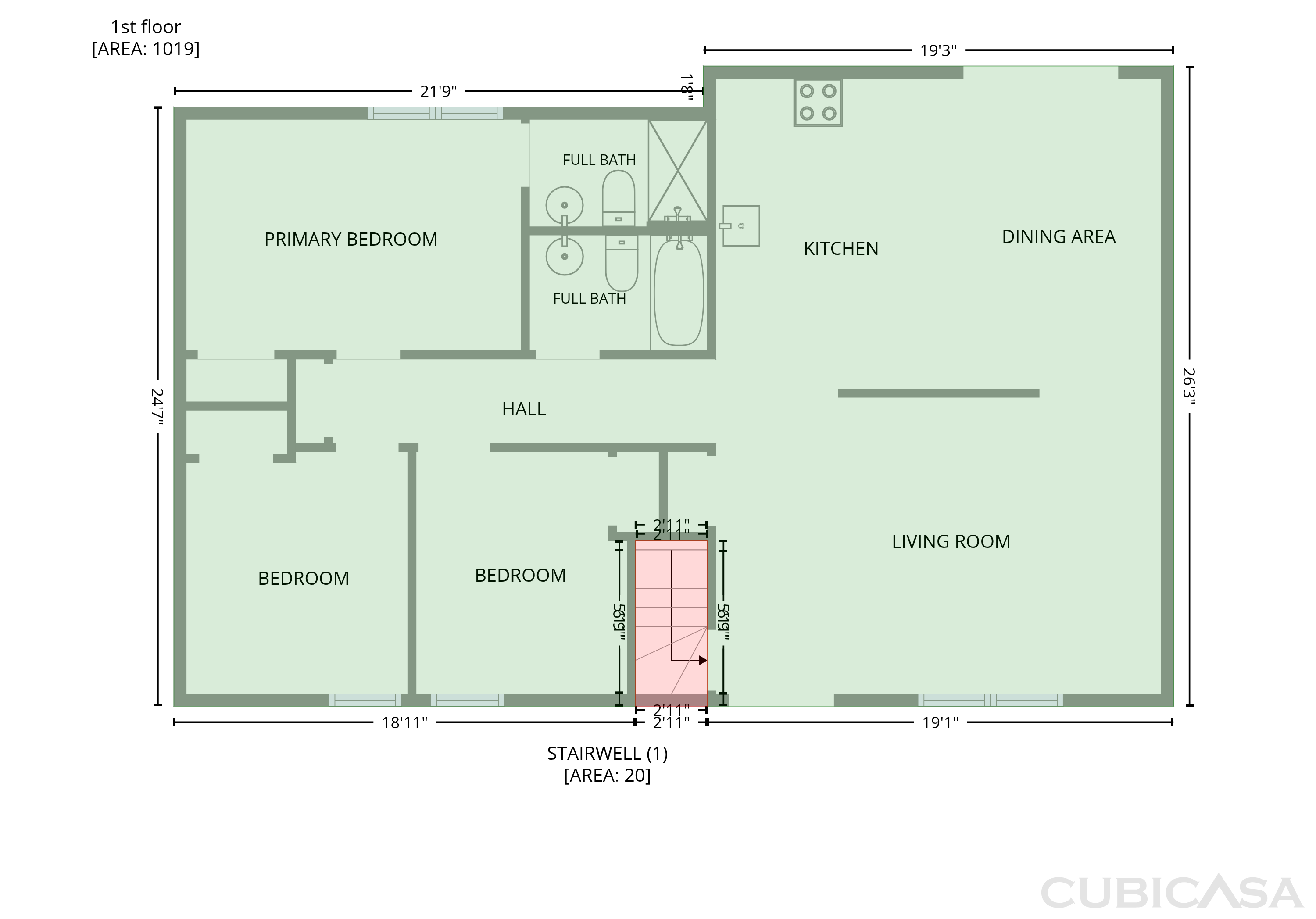 Second Floor of 82 Cedar Ridge Dr, Pacific, MO