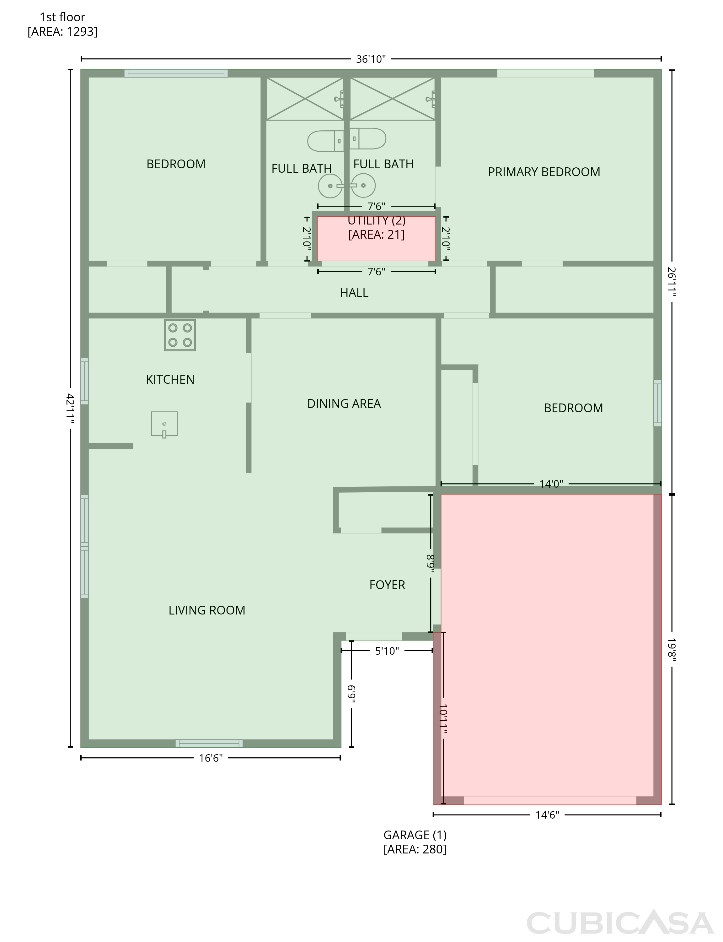 Main Floor of 703 Midland Ct, Houston, TX