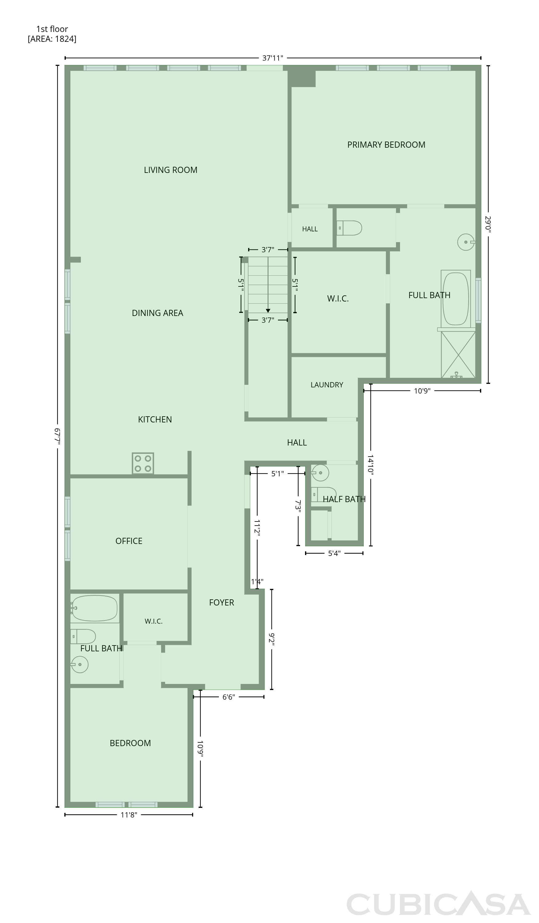 Main Floor of 9694 Brackenfield Ln, Frisco, TX