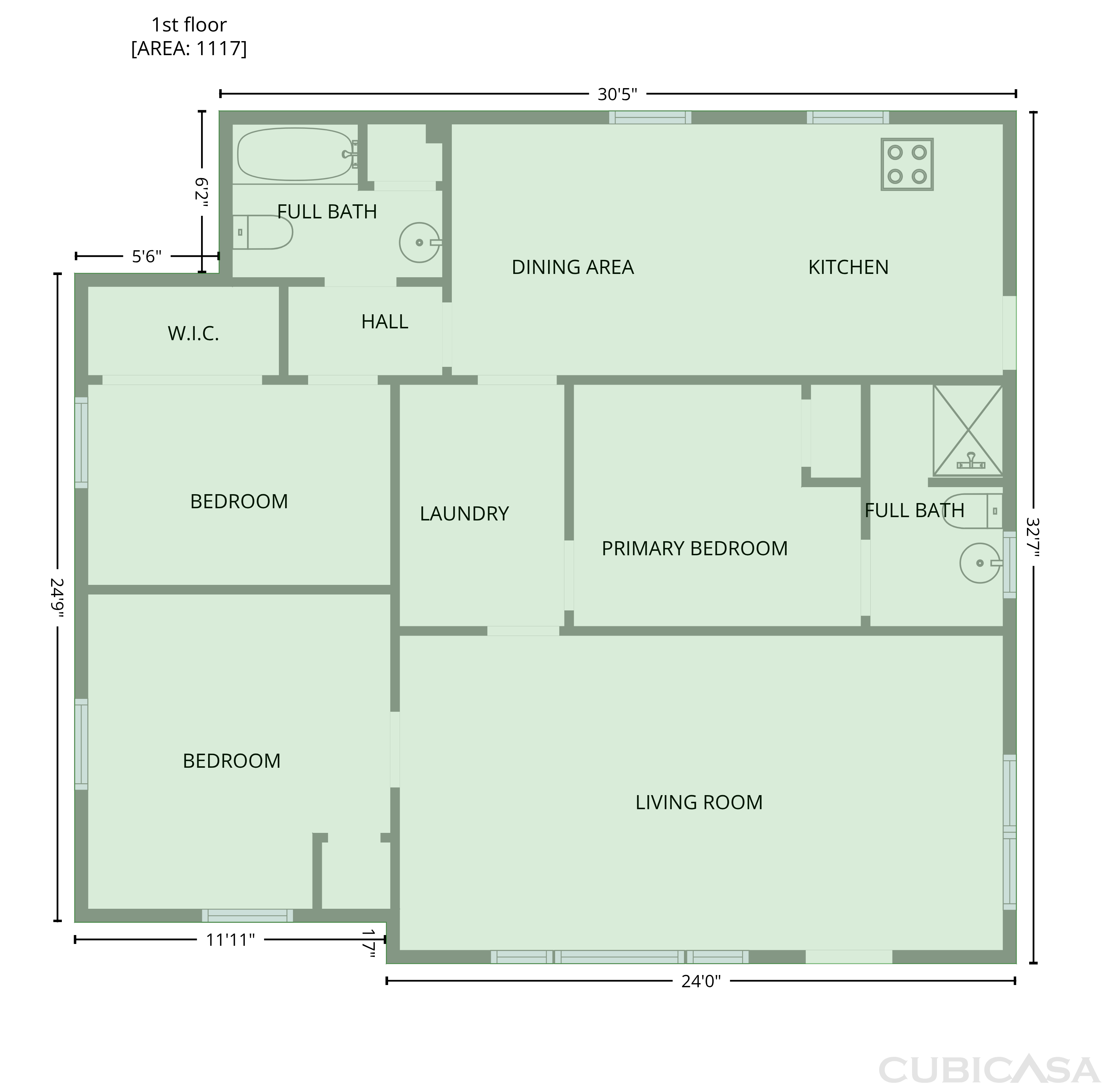 Main Floor of 1502 Pine St, West Columbia, SC