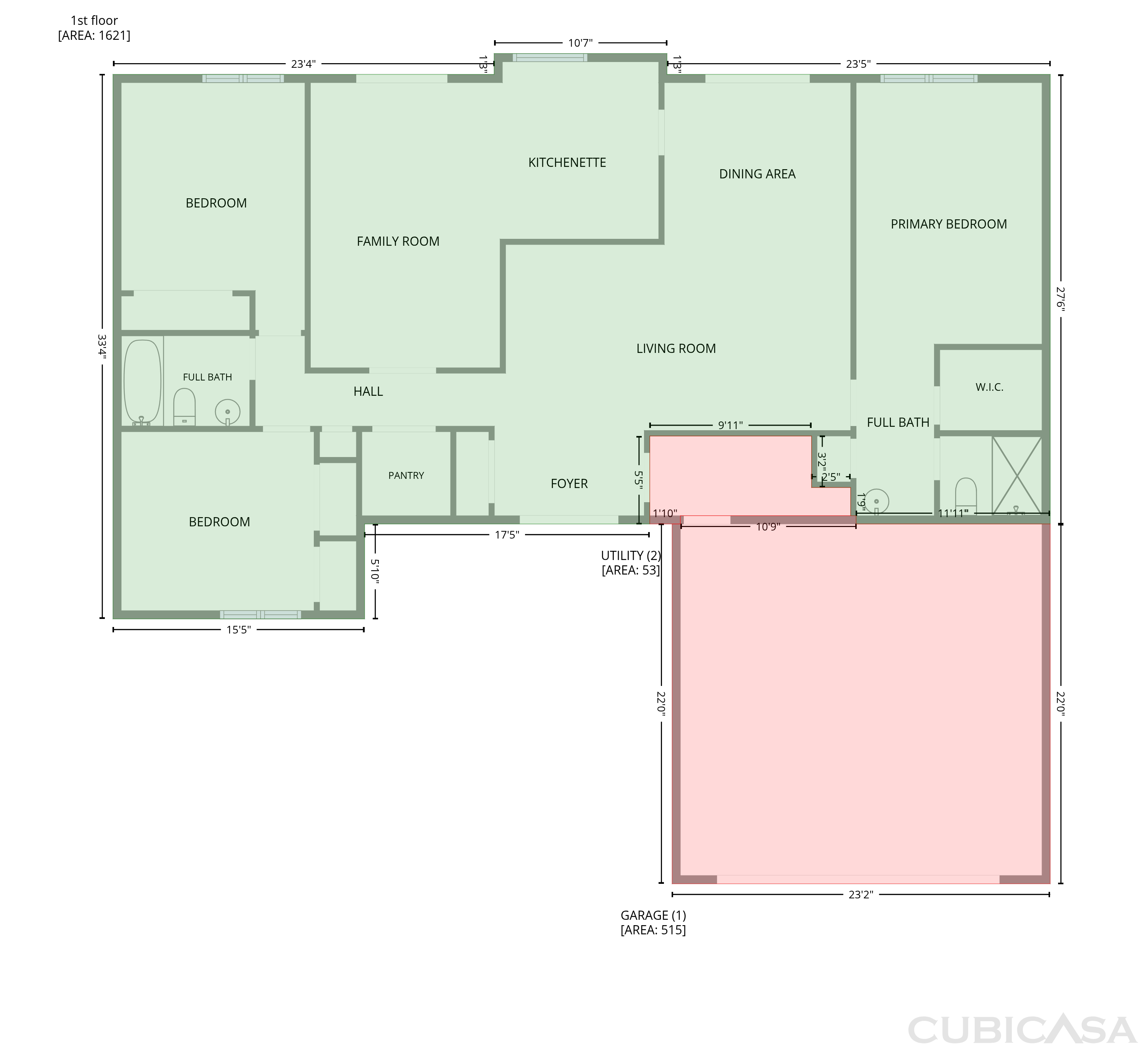 Main Floor of 733 Lakeview Dr, Winter Springs, FL