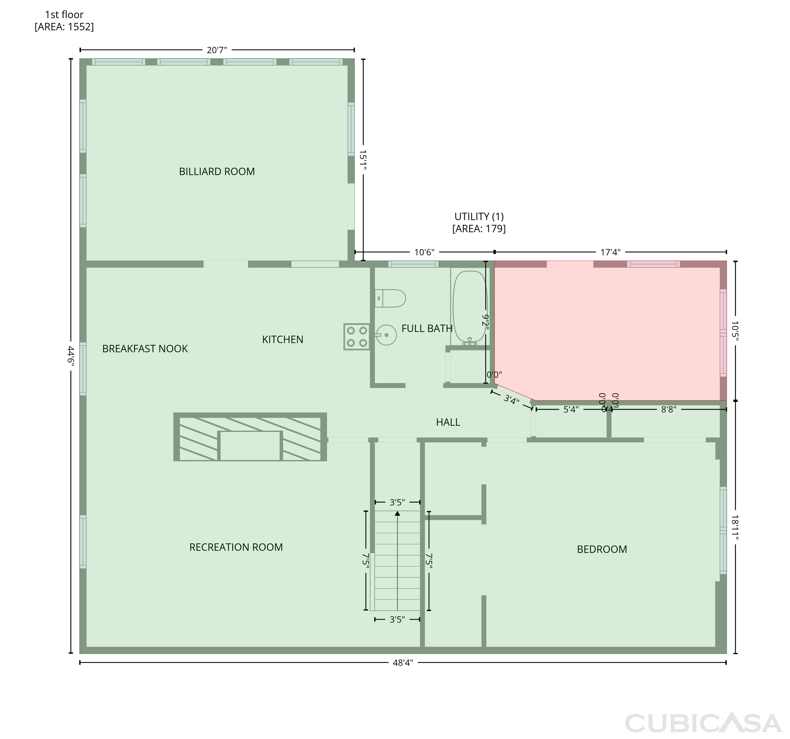 Main Floor of 706 Crescent Dr, Cherryville, NC
