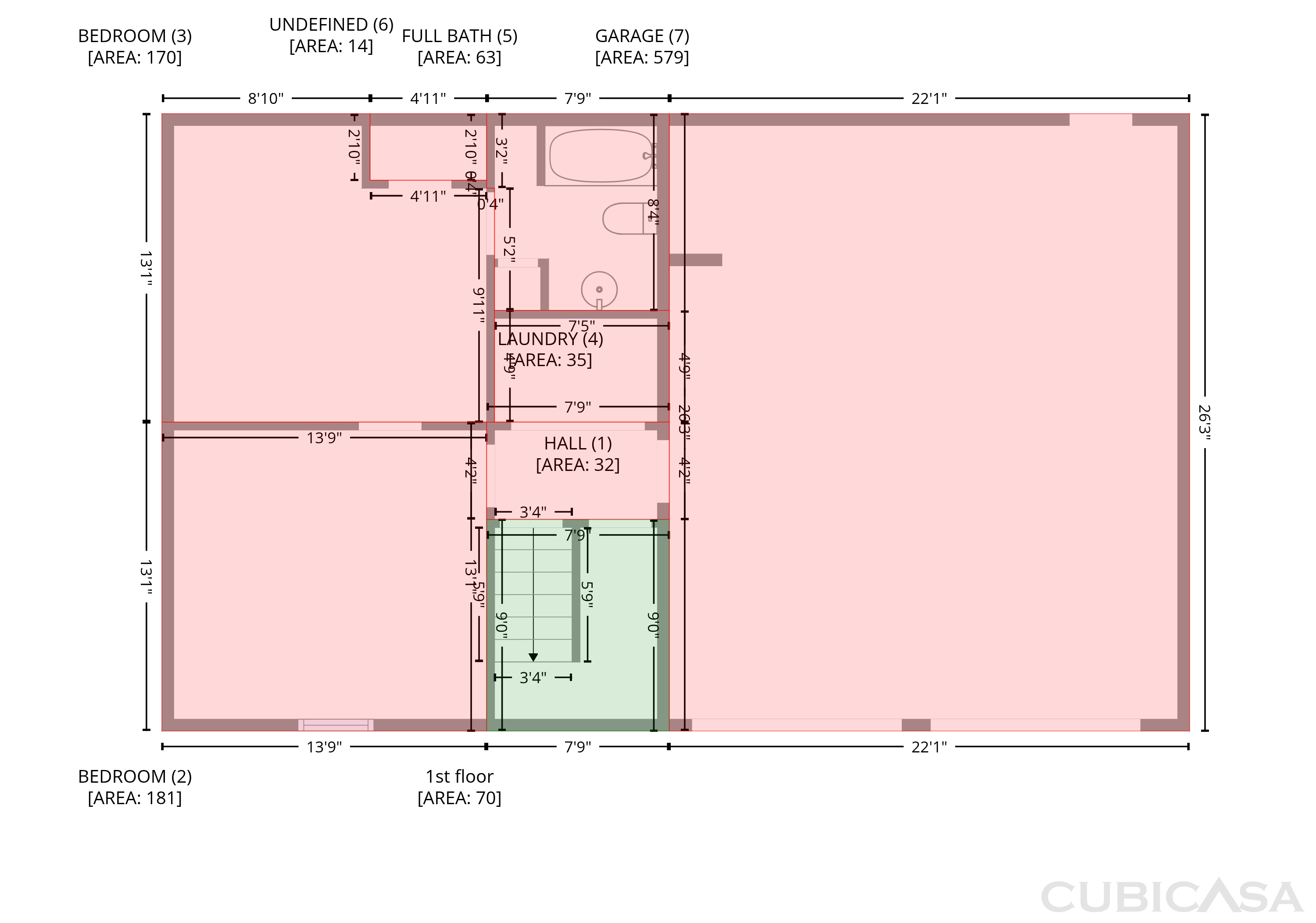 Main Floor of 416 Busby Ln, Winder, GA