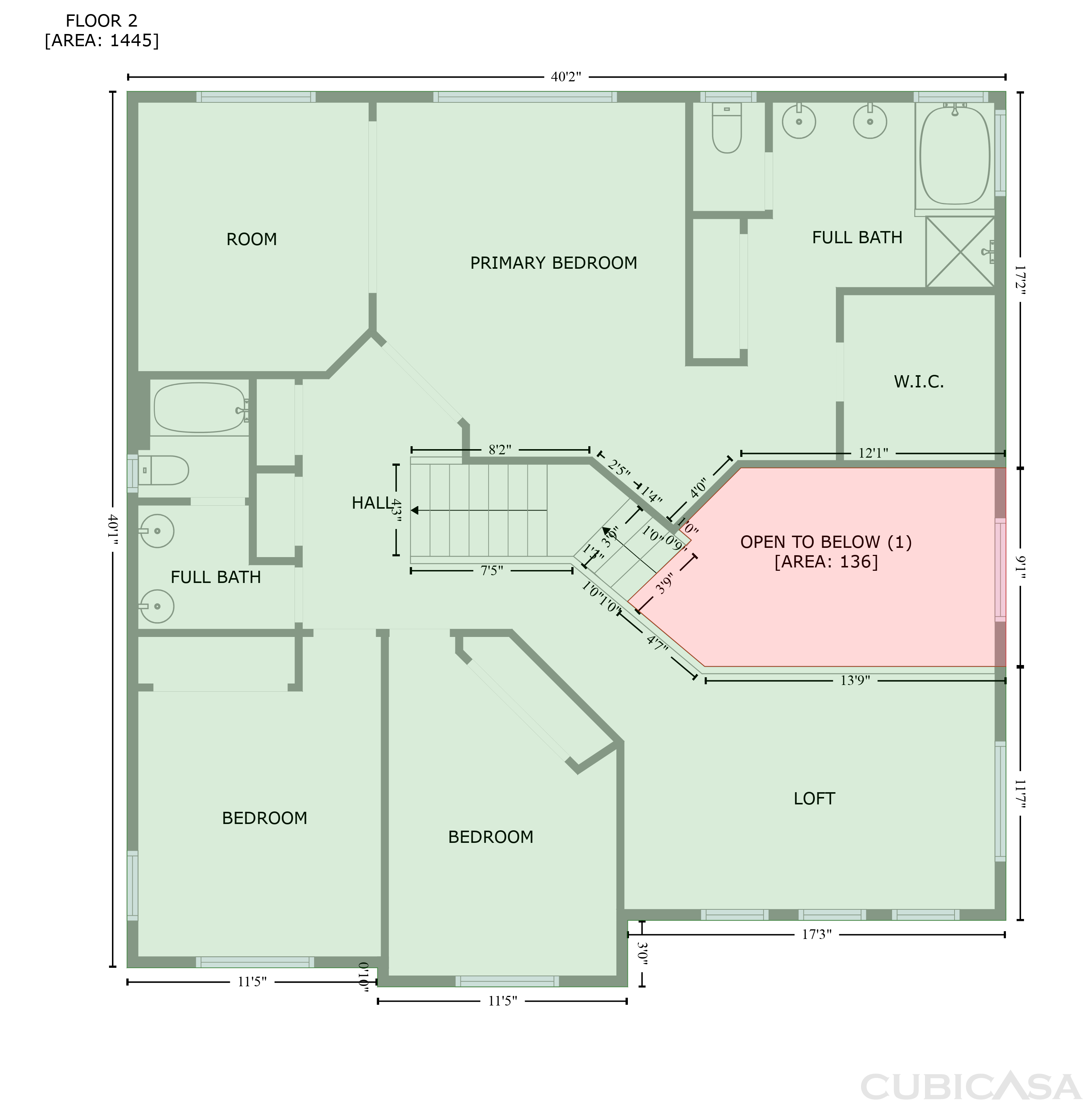 Second Floor of 1709 Monte Vista Ct, West Sacramento, CA