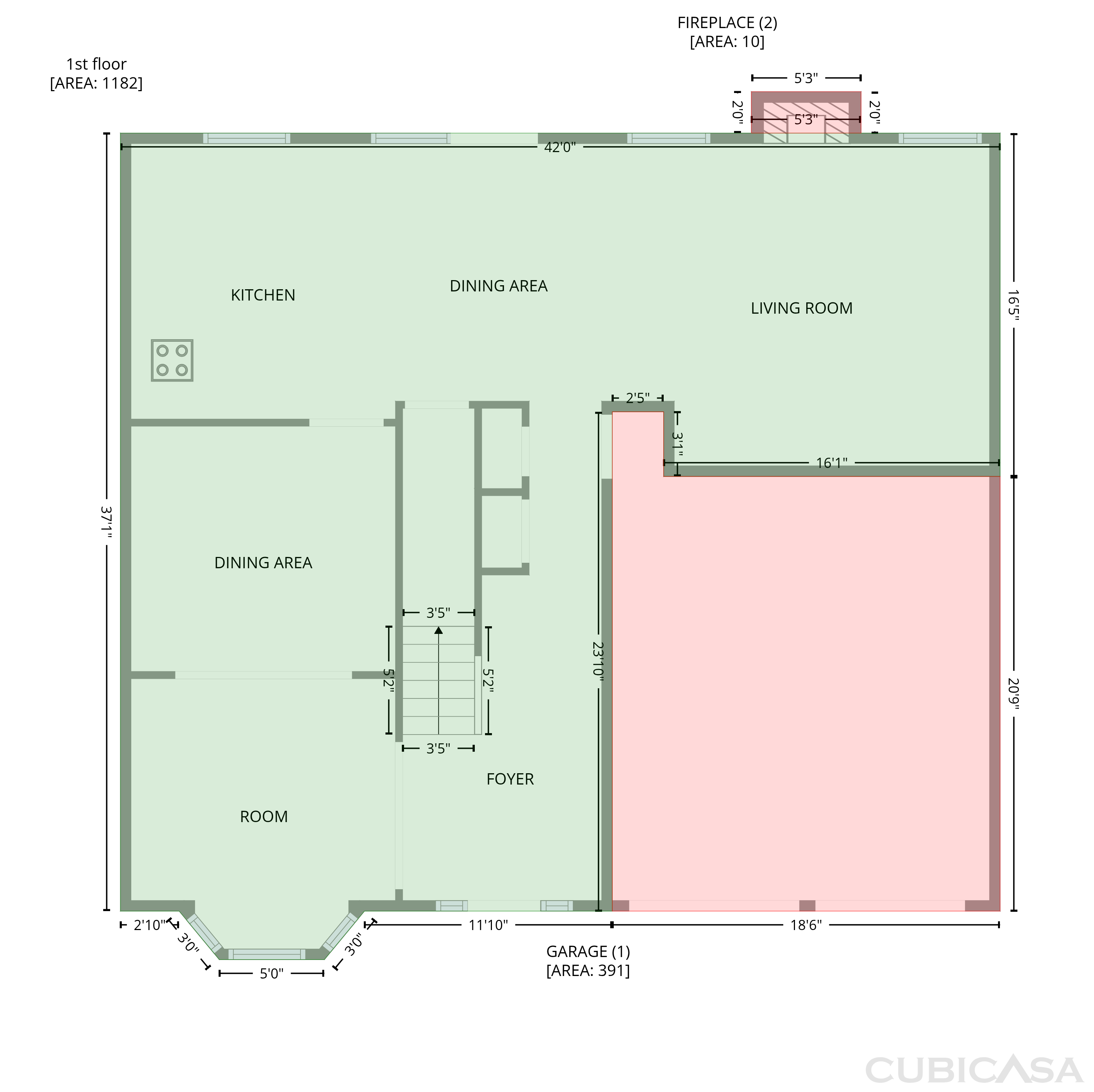 Main Floor of 3718 Park Hill Cir, Loganville, GA