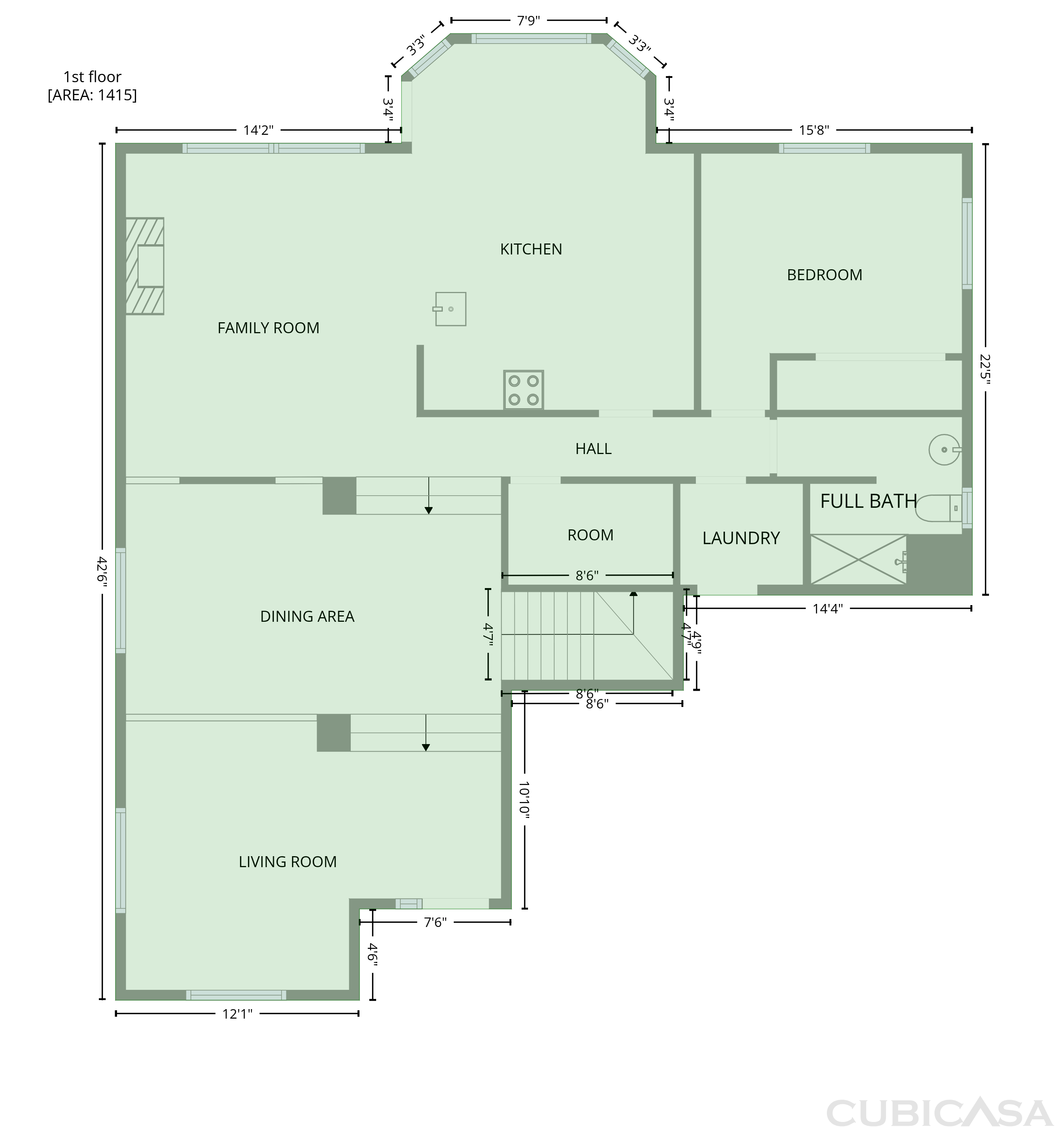 Main Floor of 1465 Grand Point Way, Reno, NV