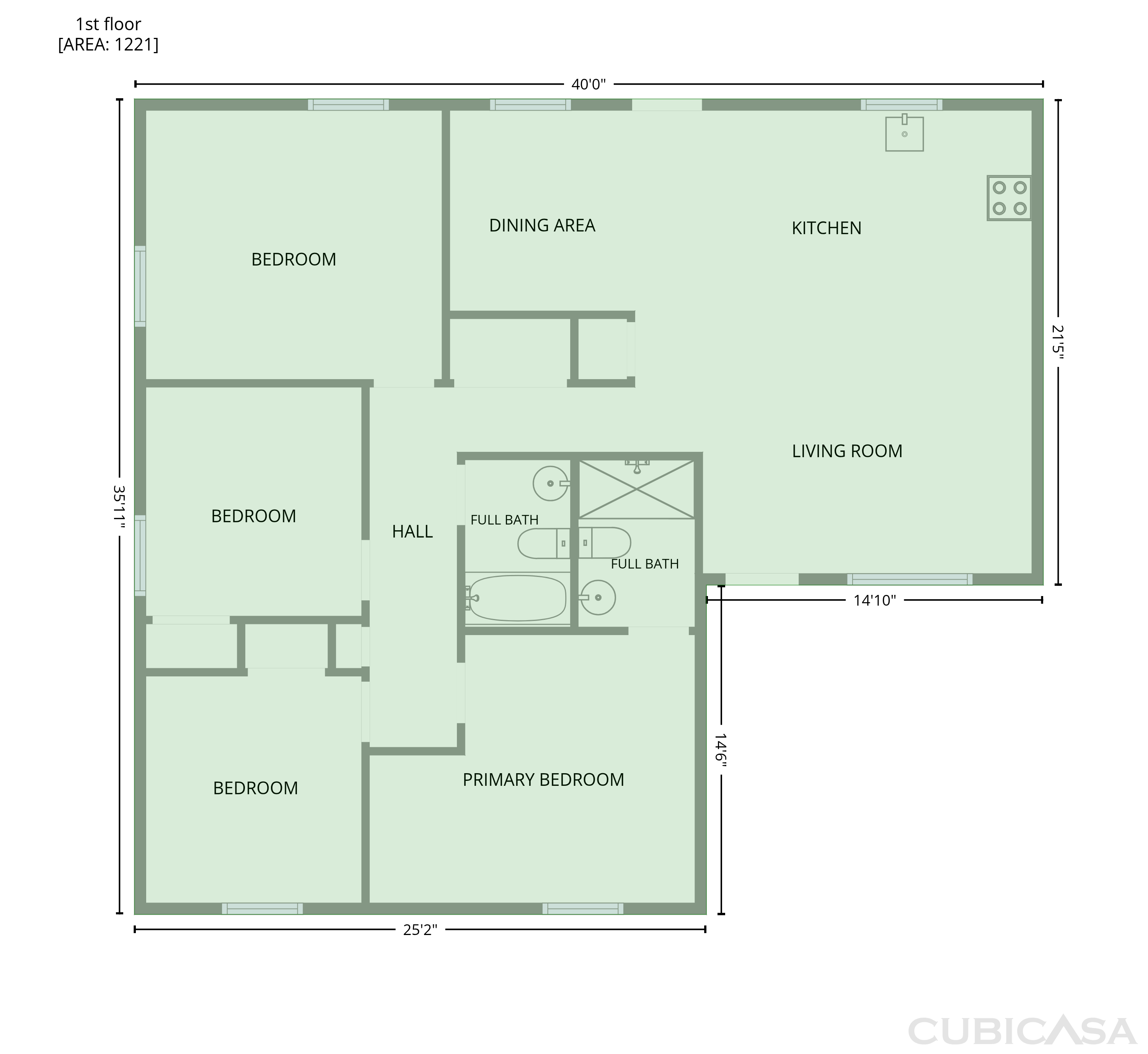 Main Floor of 2 Cabot Ct, Greensboro, NC