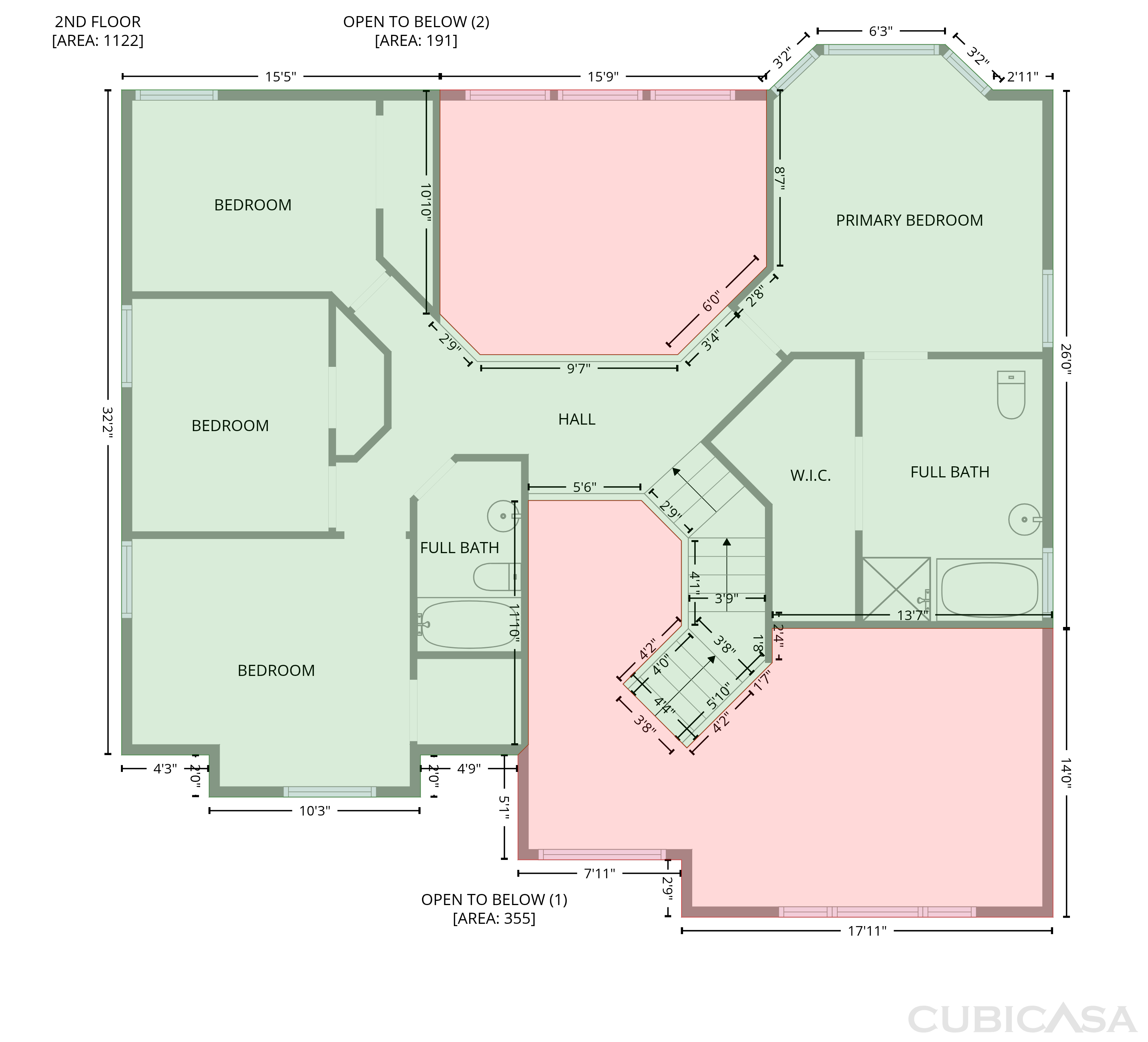 Second Floor of 1487 Big Leaf Loop, Apex, NC
