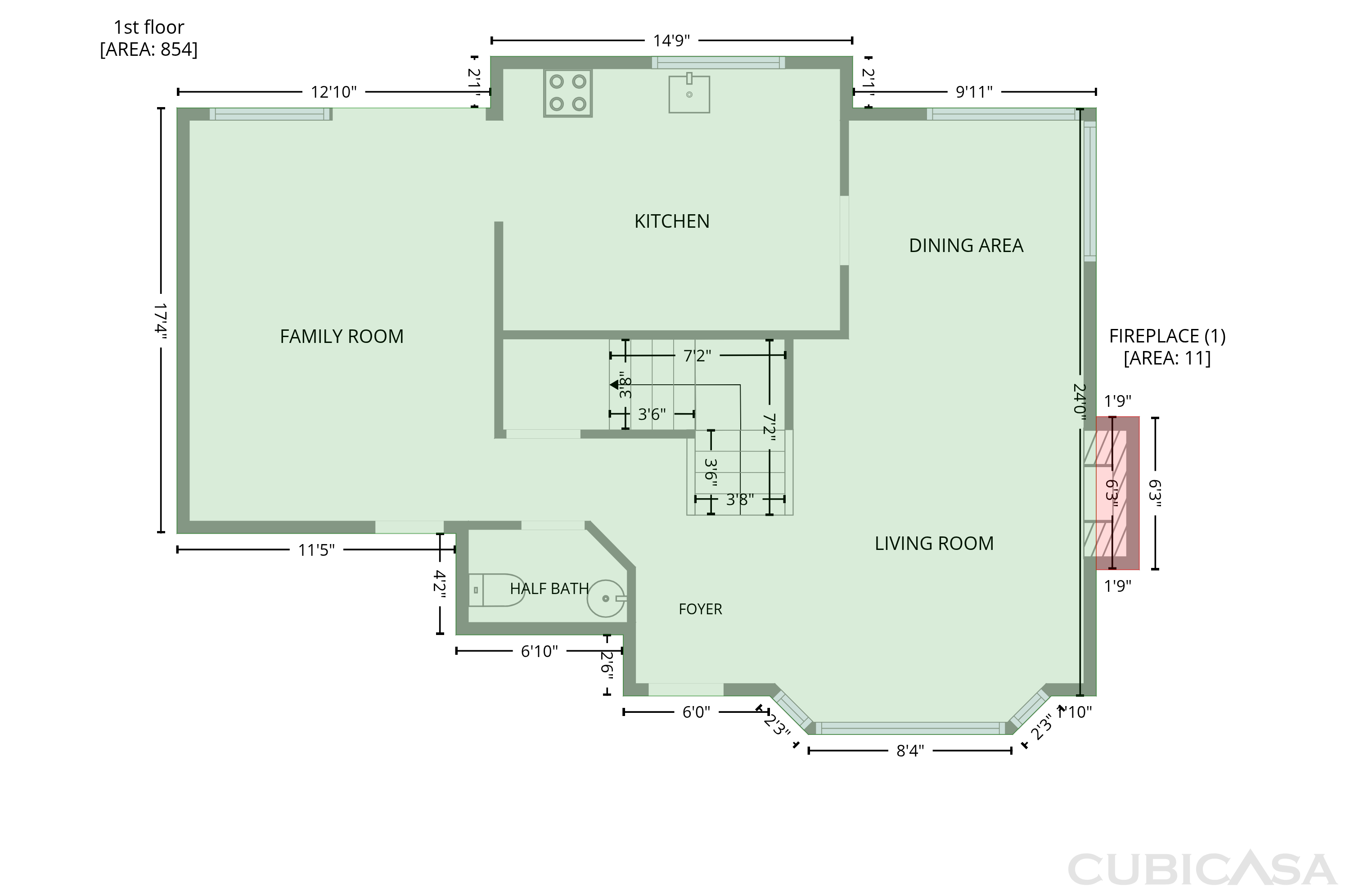 Main Floor of 20021 Kent Ln, Santa Clarita, CA