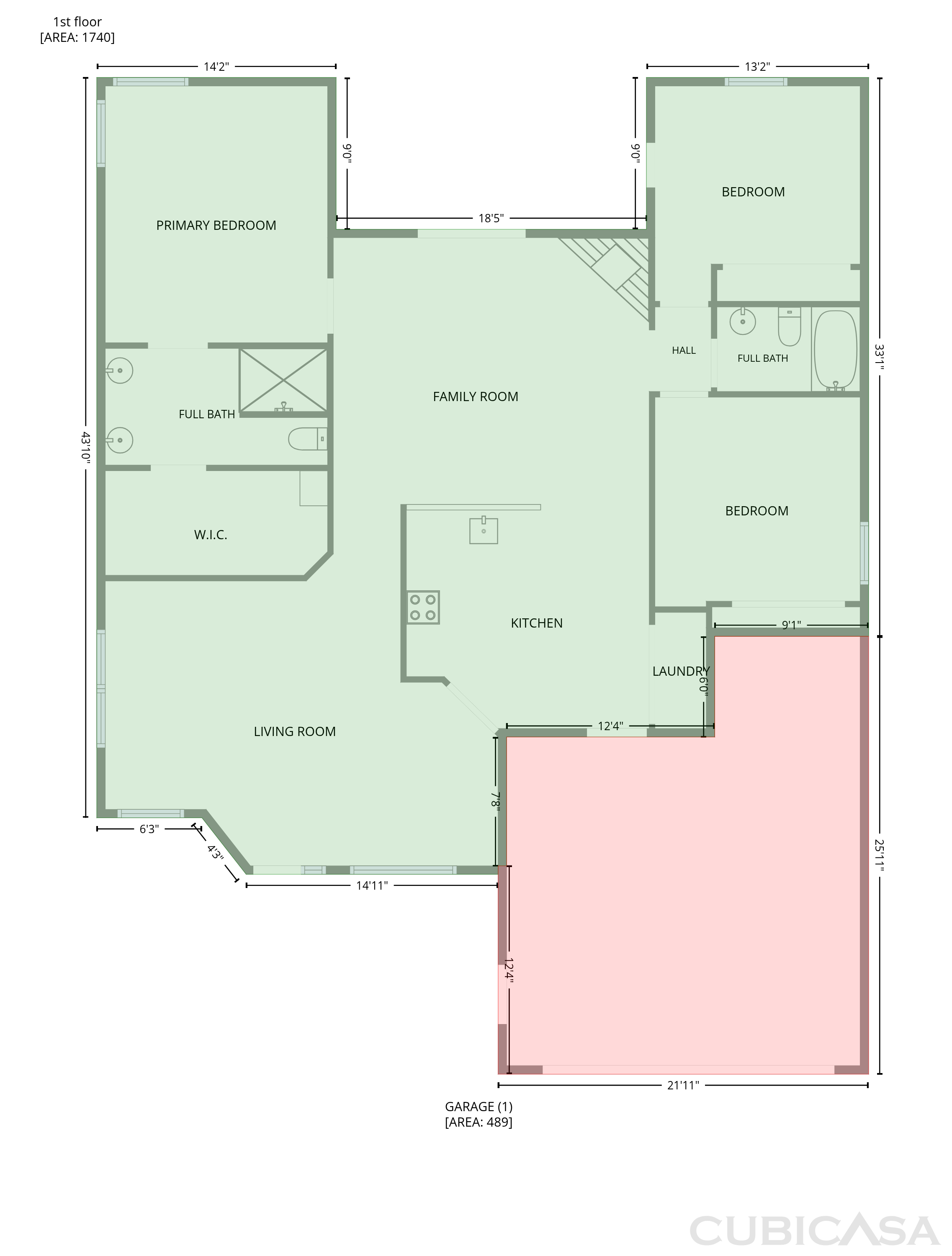 Main Floor of 630 Rockhouse Rd, Kodak, TN