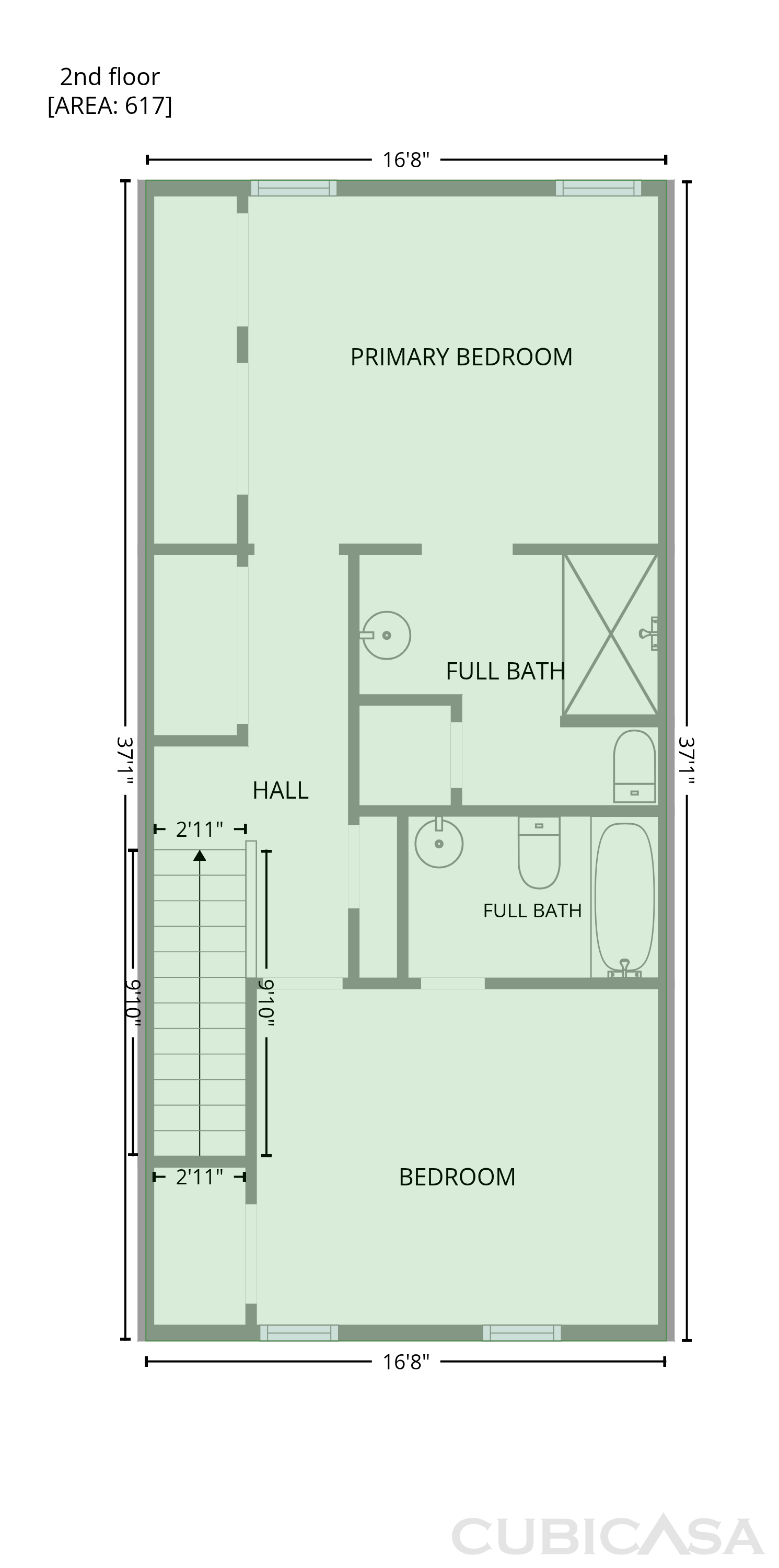 Upper level