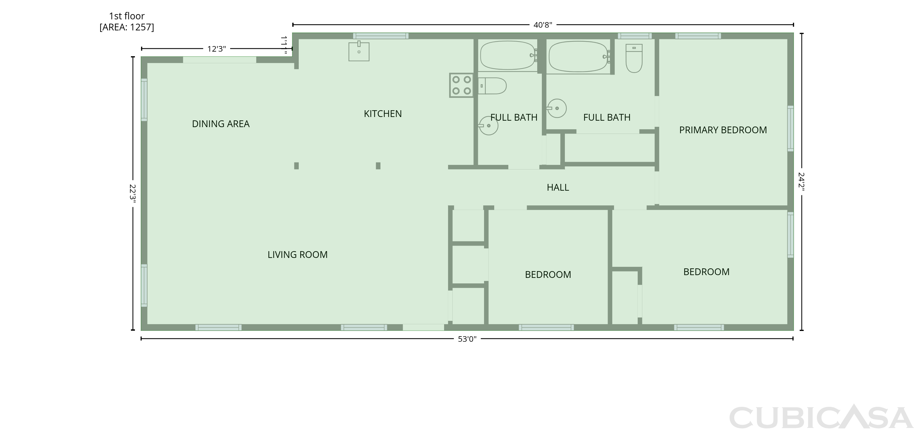 Main Floor of 2697 Louise Dr, North Charleston, SC