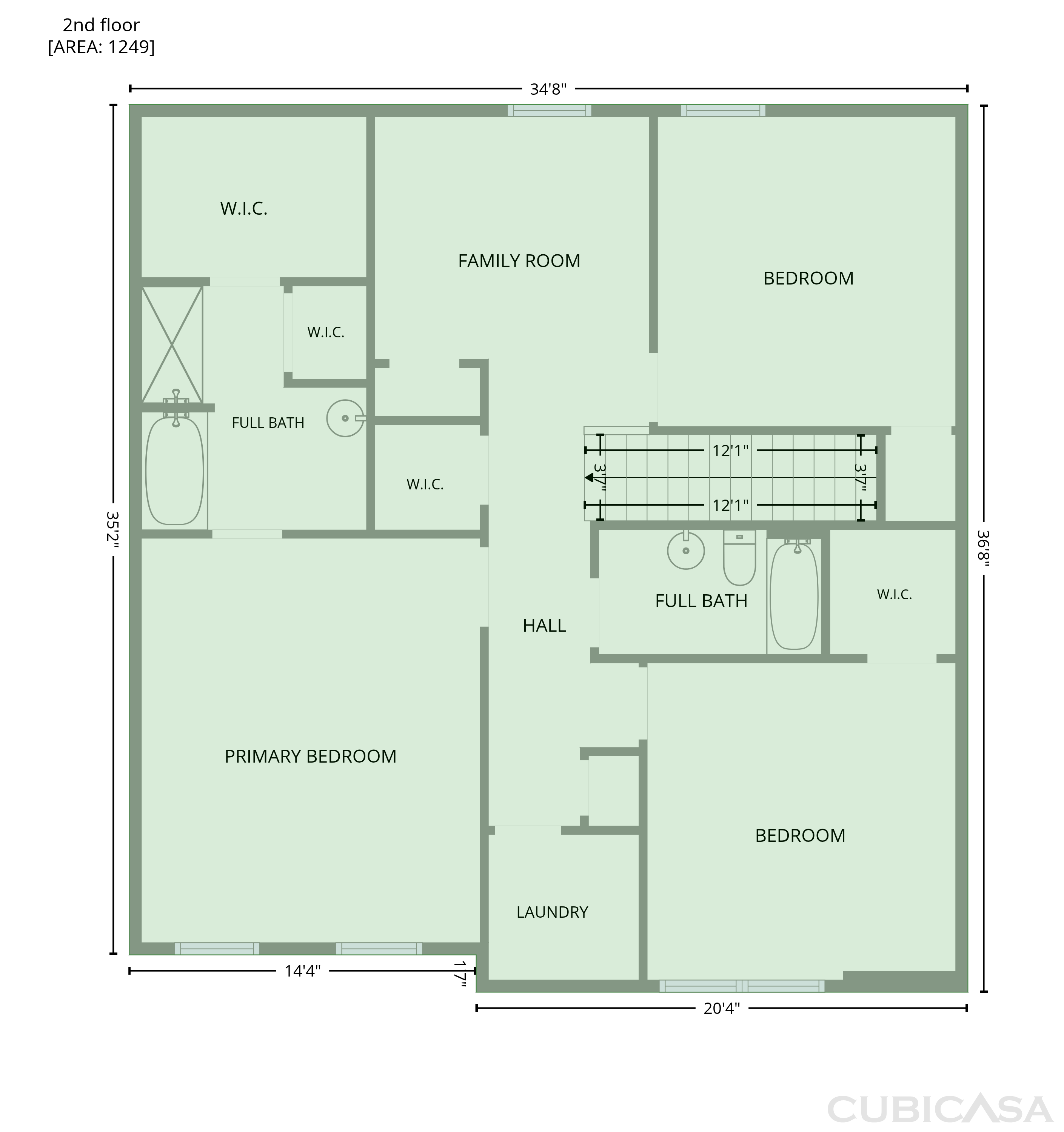 Second Floor of 3049 Sassafras Trl, Gastonia, NC
