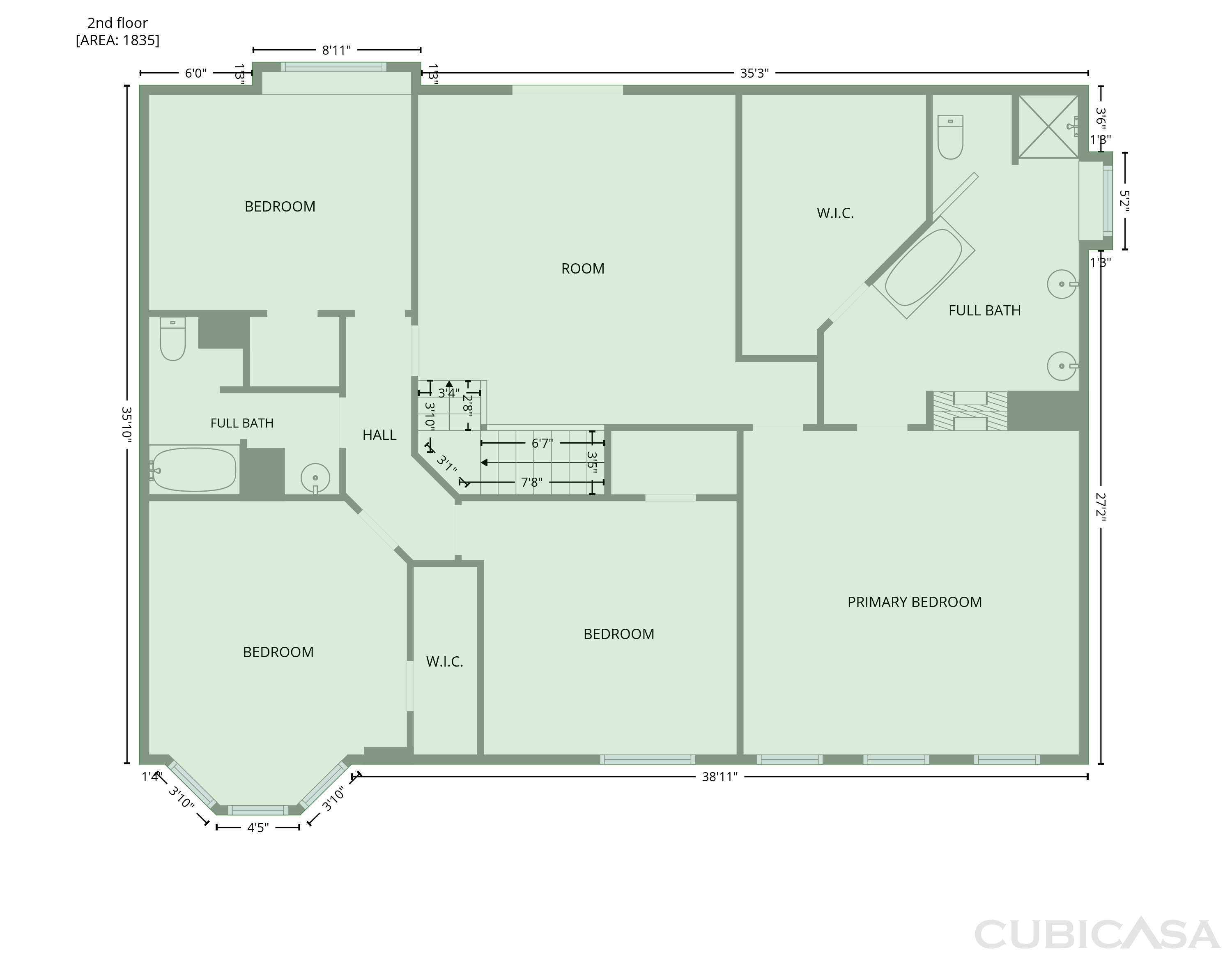 Second Floor of 6878 Genevieve Dr, Fort Worth, TX