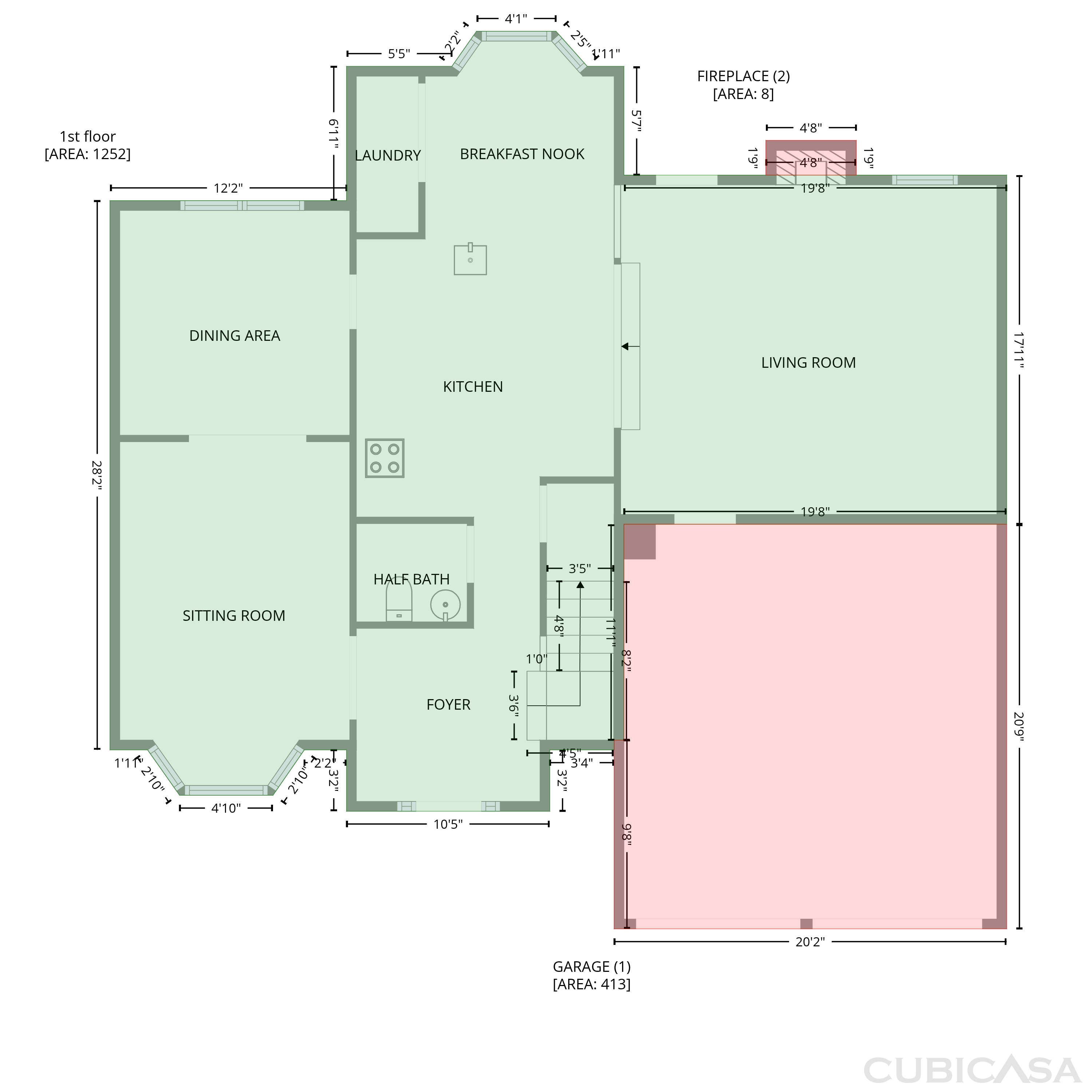 Main Floor of 1672 Bennett Dr, McDonough, GA