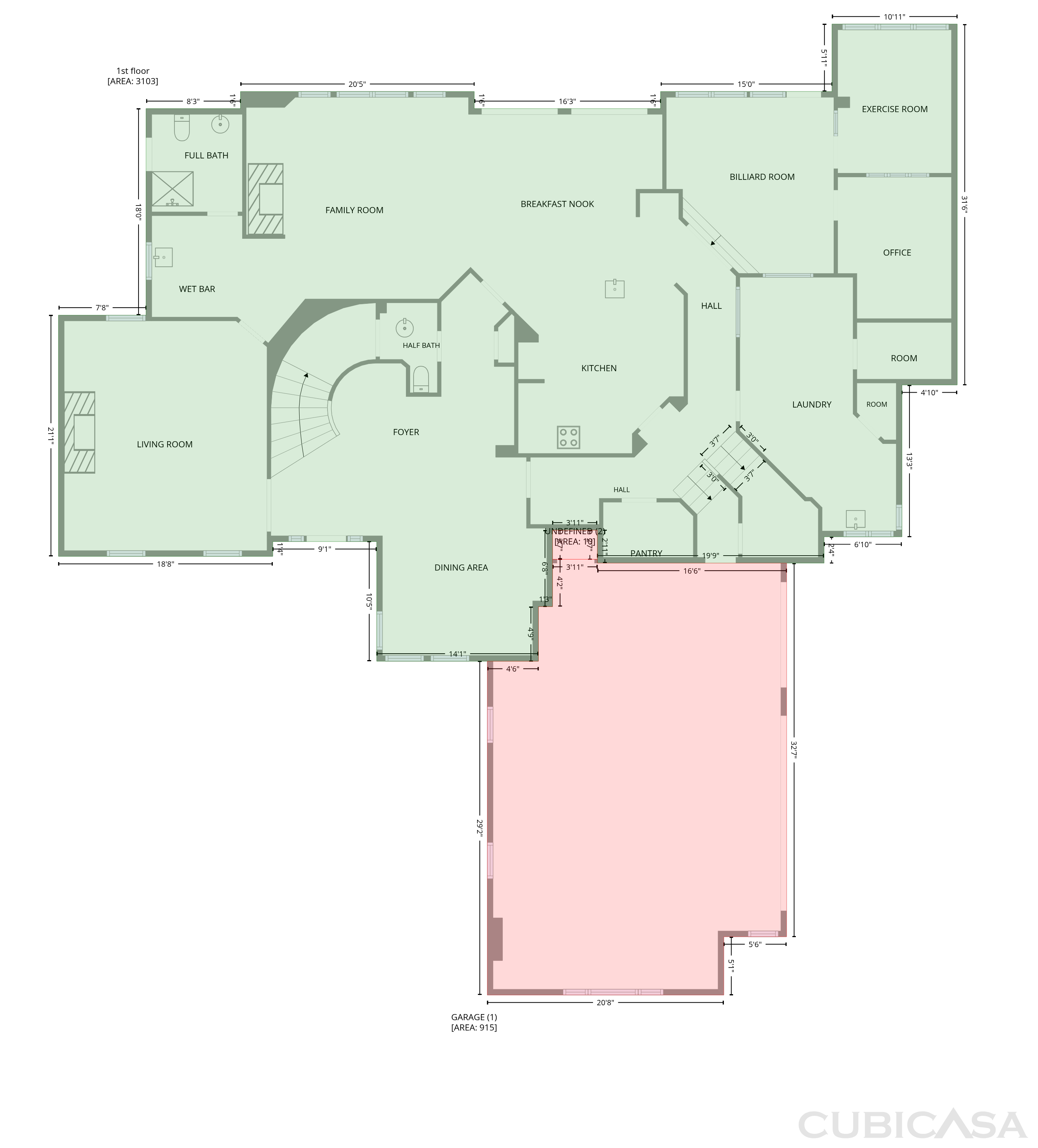 Main Floor of 32 Victoria Dr, Rowlett, TX