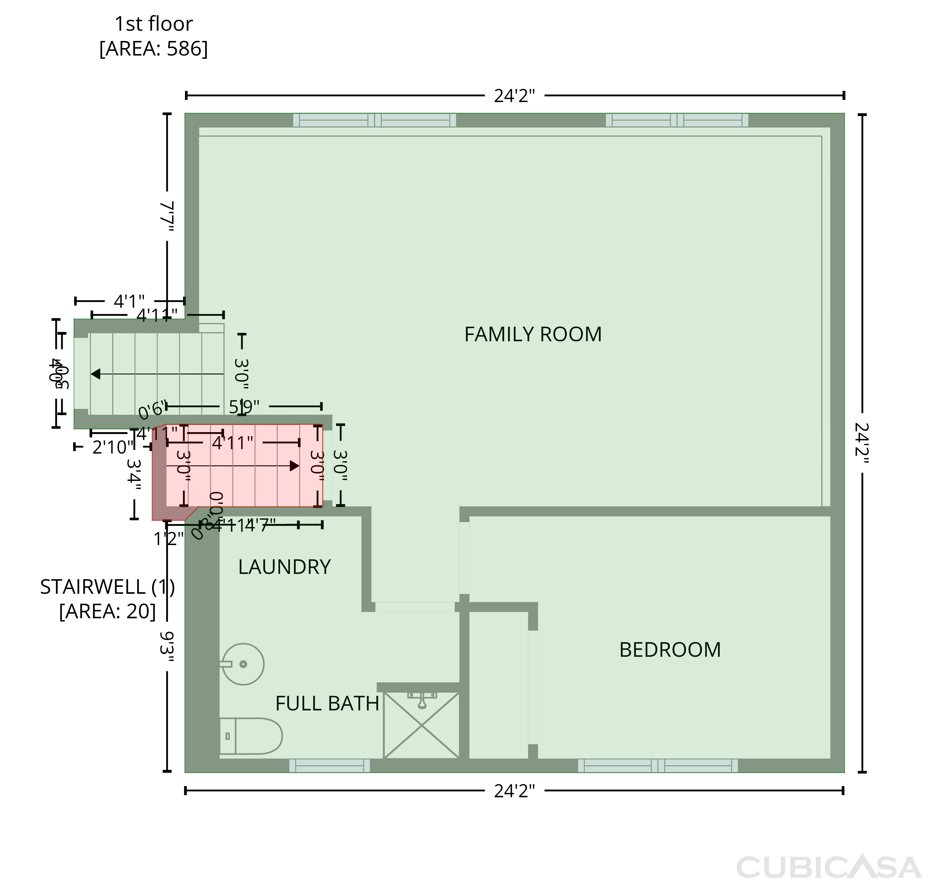 Second Floor of 5655 Tomah Dr, Colorado Springs, CO