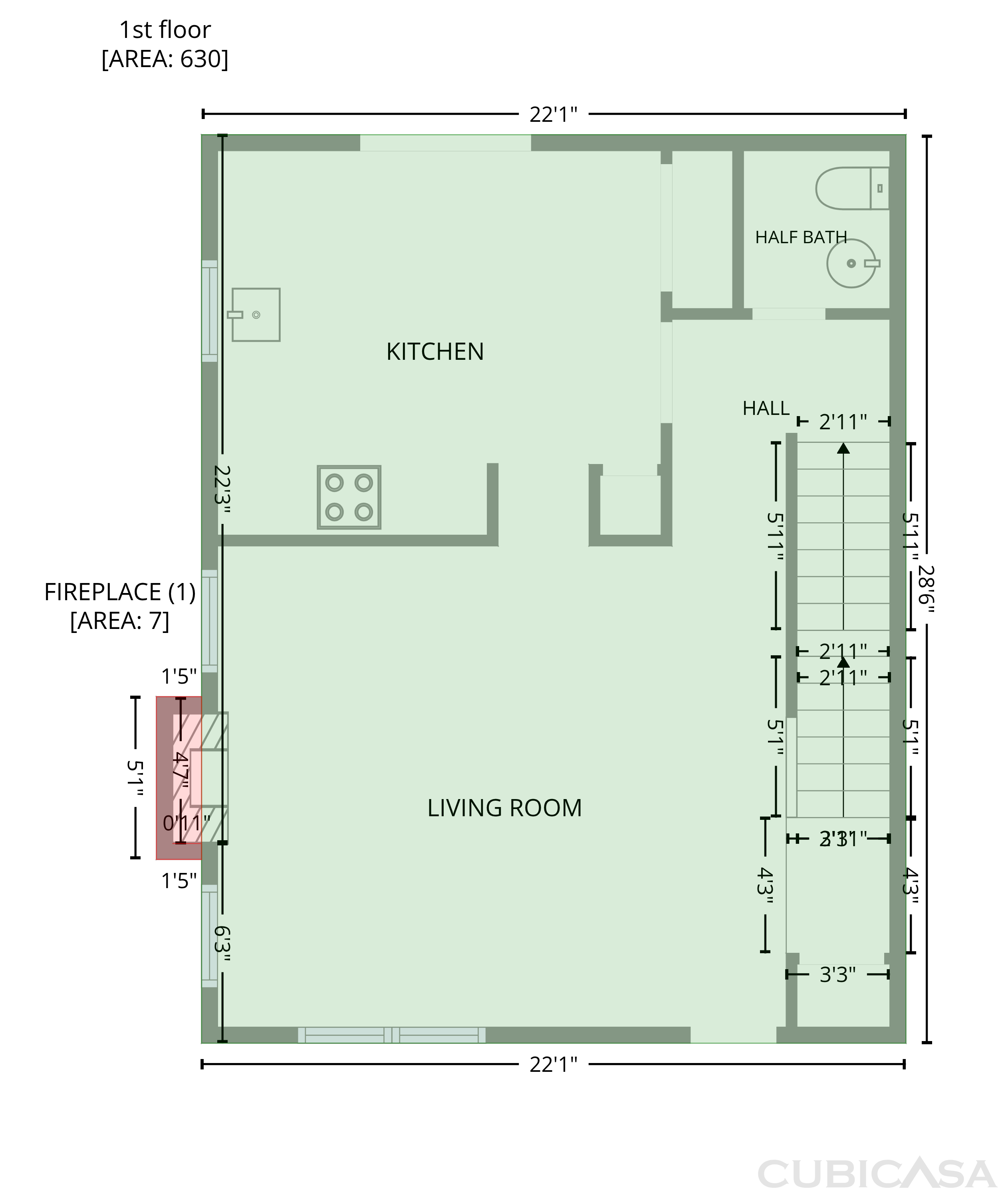 Second Floor of 788 Cedar St, St. Paul, MN