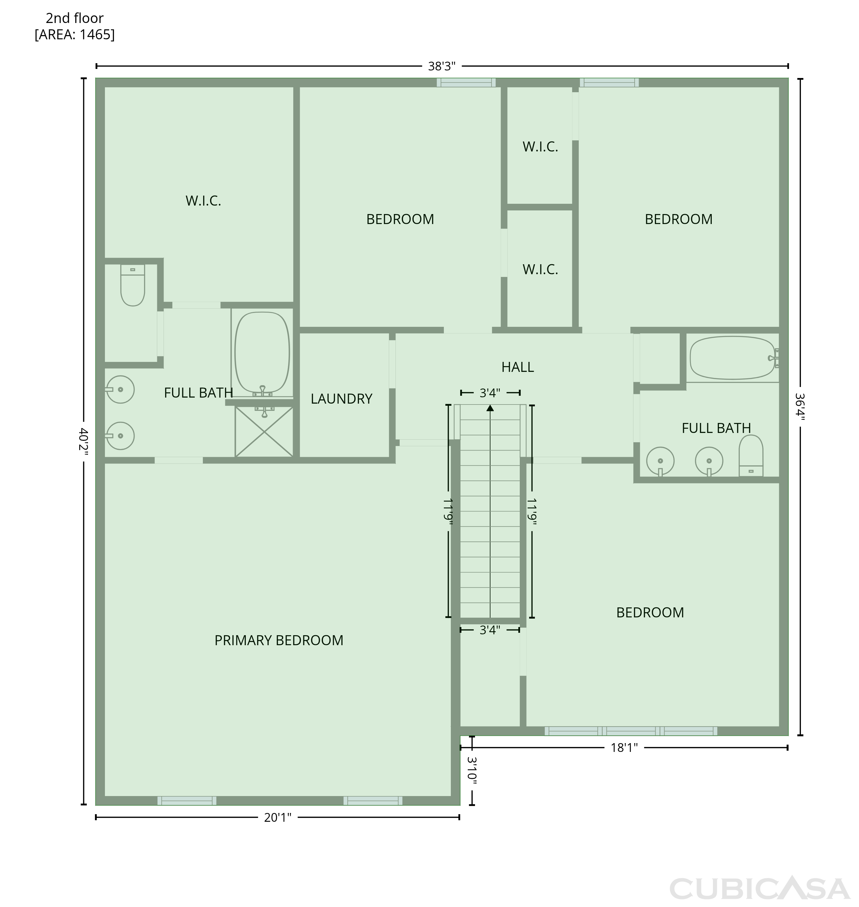 Second Floor of 1144 Campbell Ridge Dr, Elgin, SC
