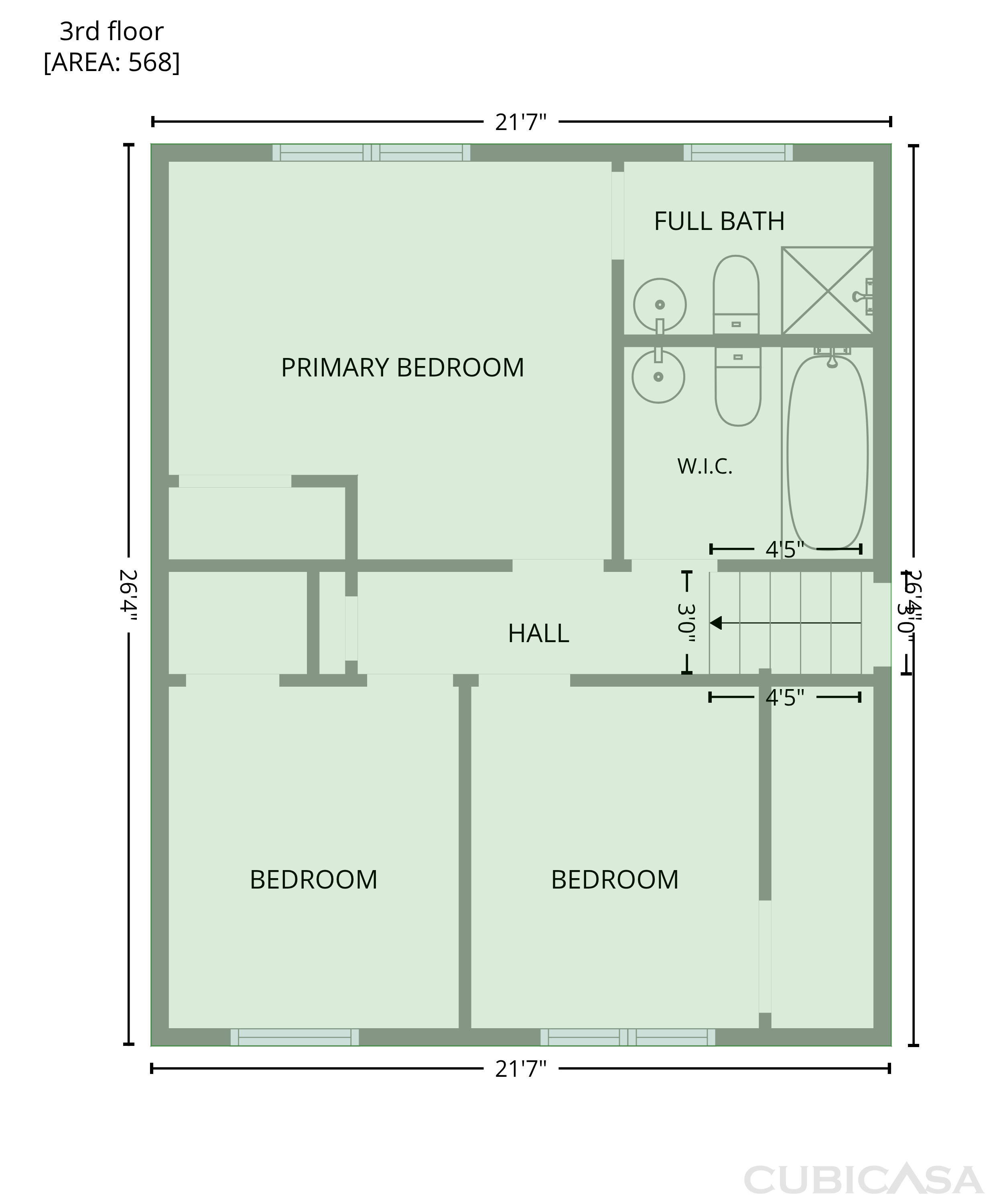 Third Floor of 6121 Jones Cir, Las Vegas, NV
