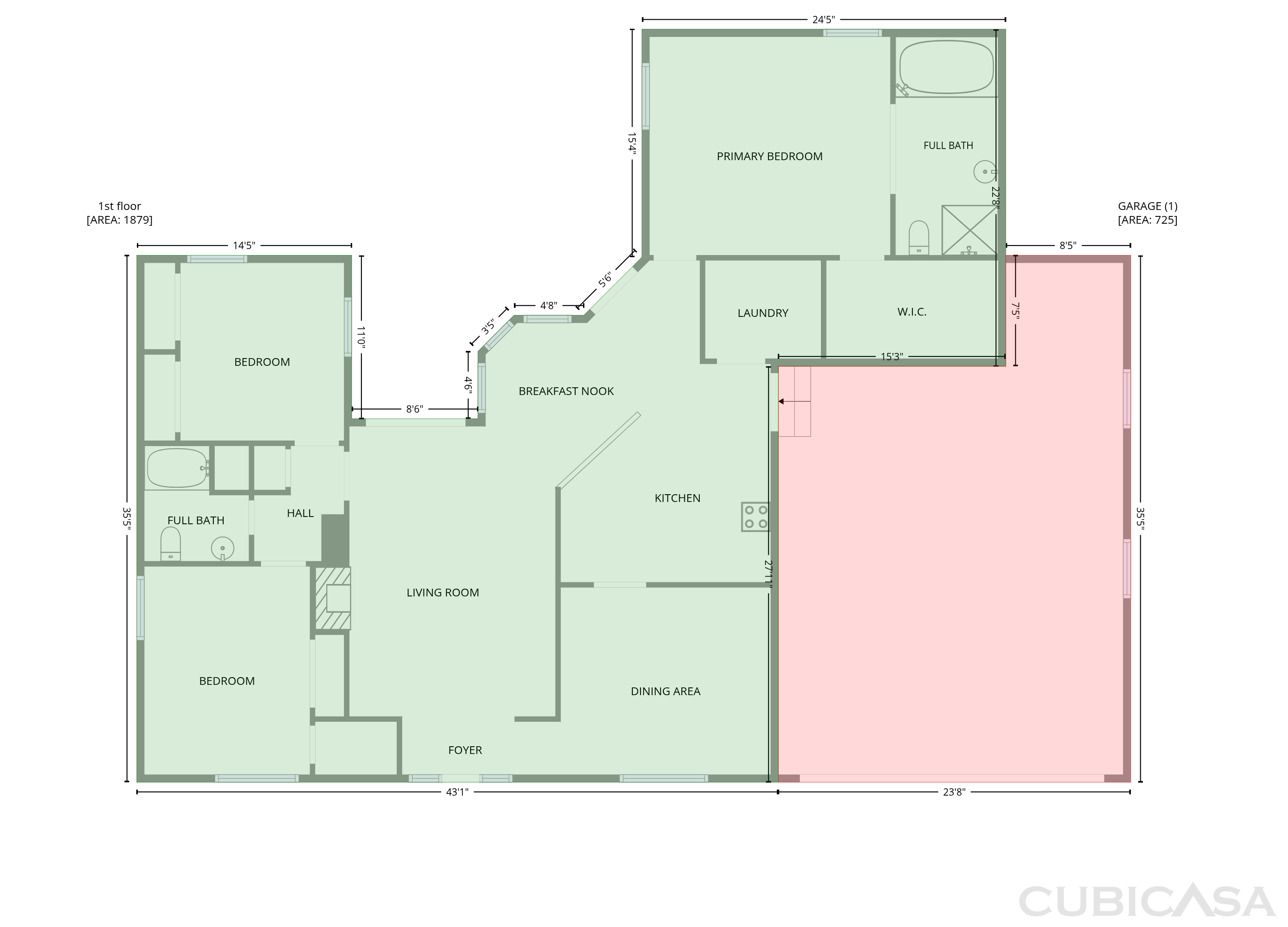 Main Floor of 189 Victoria Dr, Inman, SC