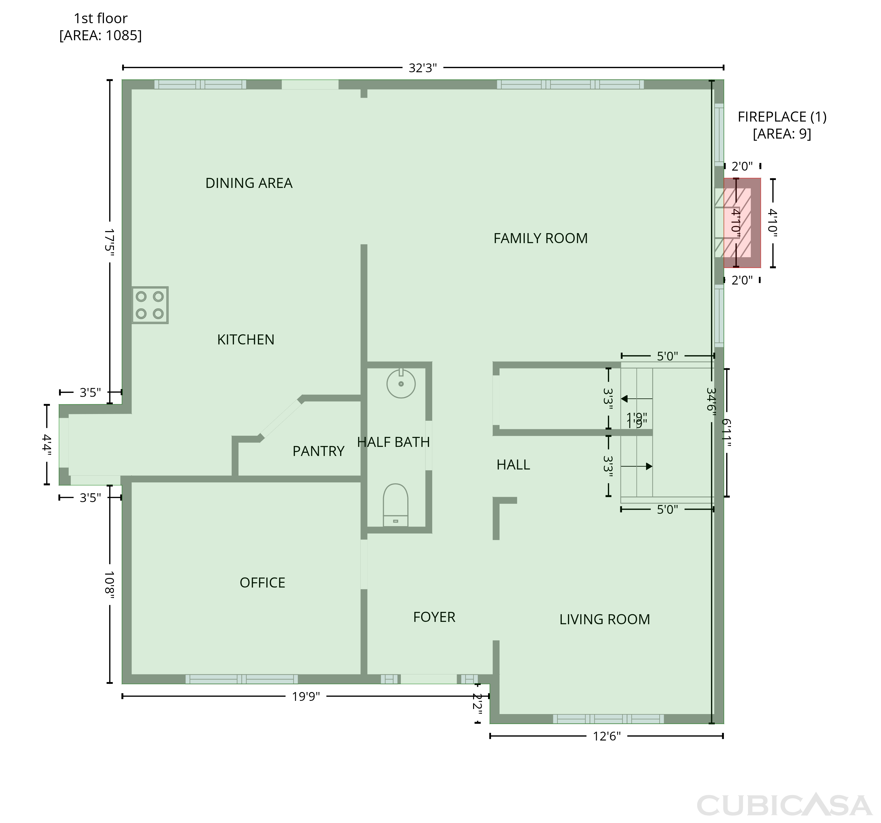 Main Floor of 835 Shadow Lake Dr, Lithonia, GA