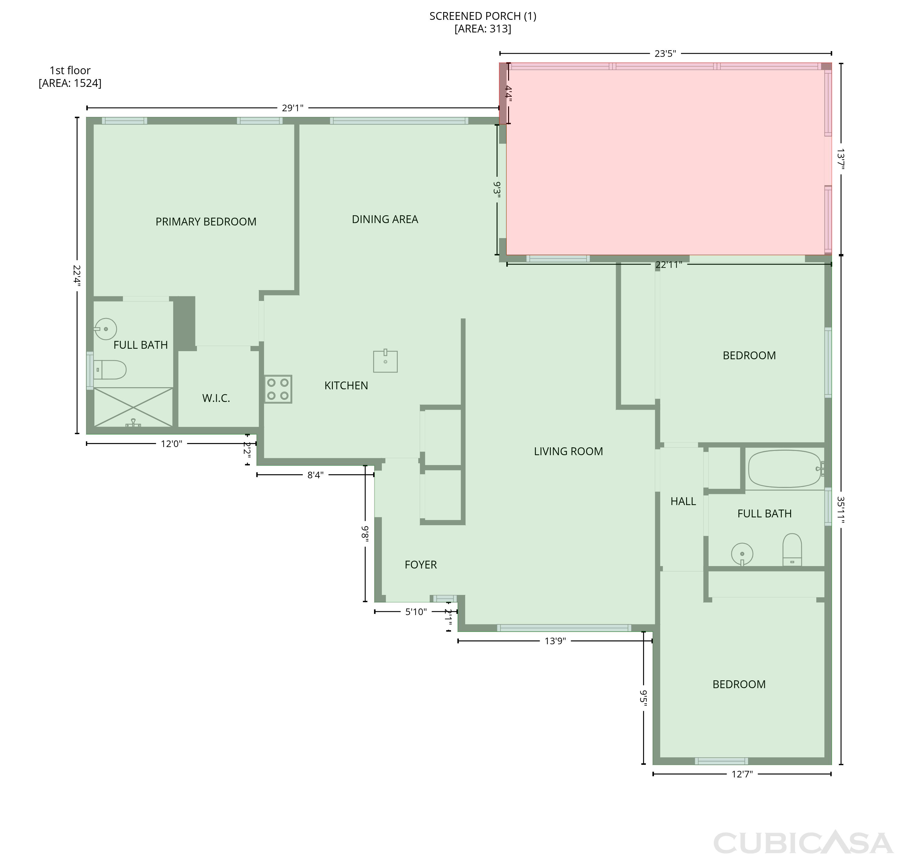 Main Floor of 3413 Snowy Egret Ct, Palm Harbor, FL