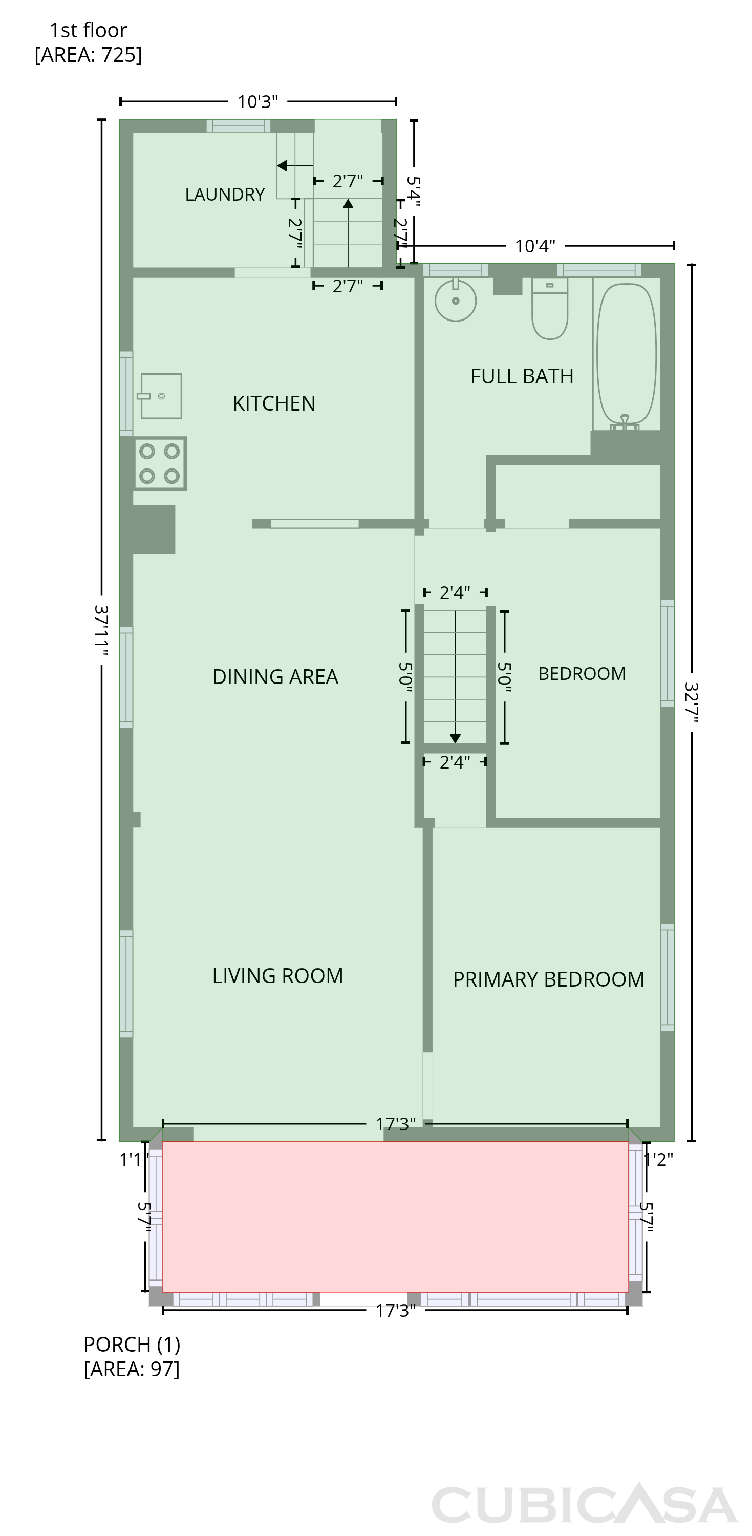 Second Floor of 2224 Markese Ave, Lincoln Park, MI