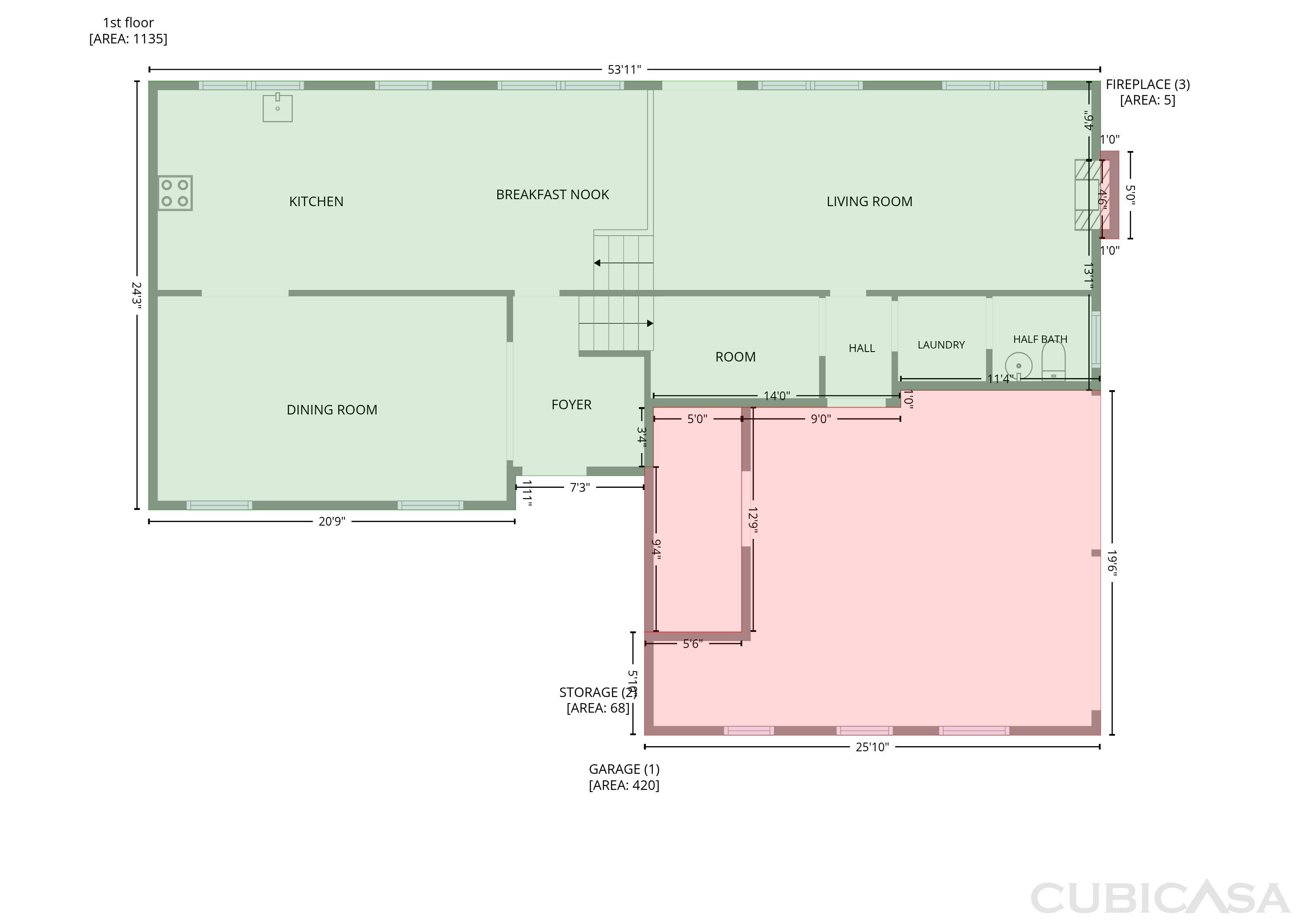 Main Floor of 4256 Cranton Ct NE, Brookhaven, GA