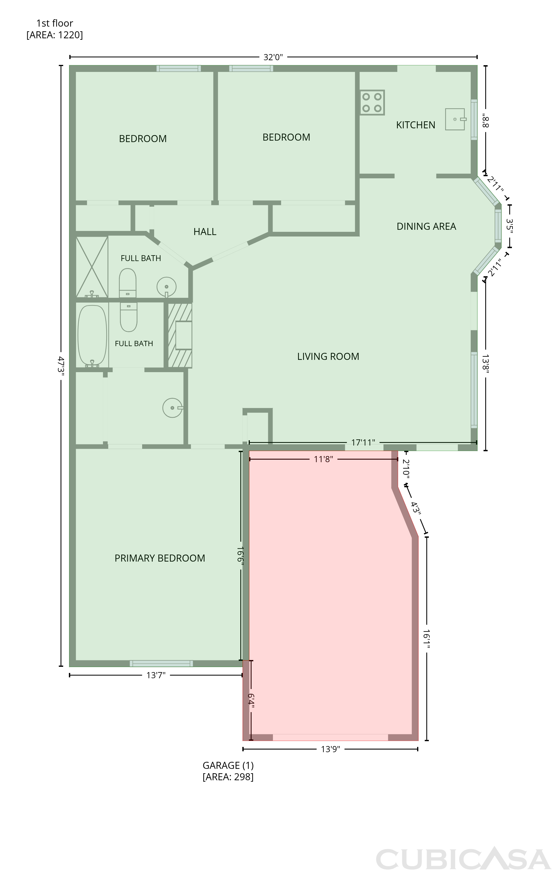 Main Floor of 1710 Winnabow Dr, Fayetteville, NC