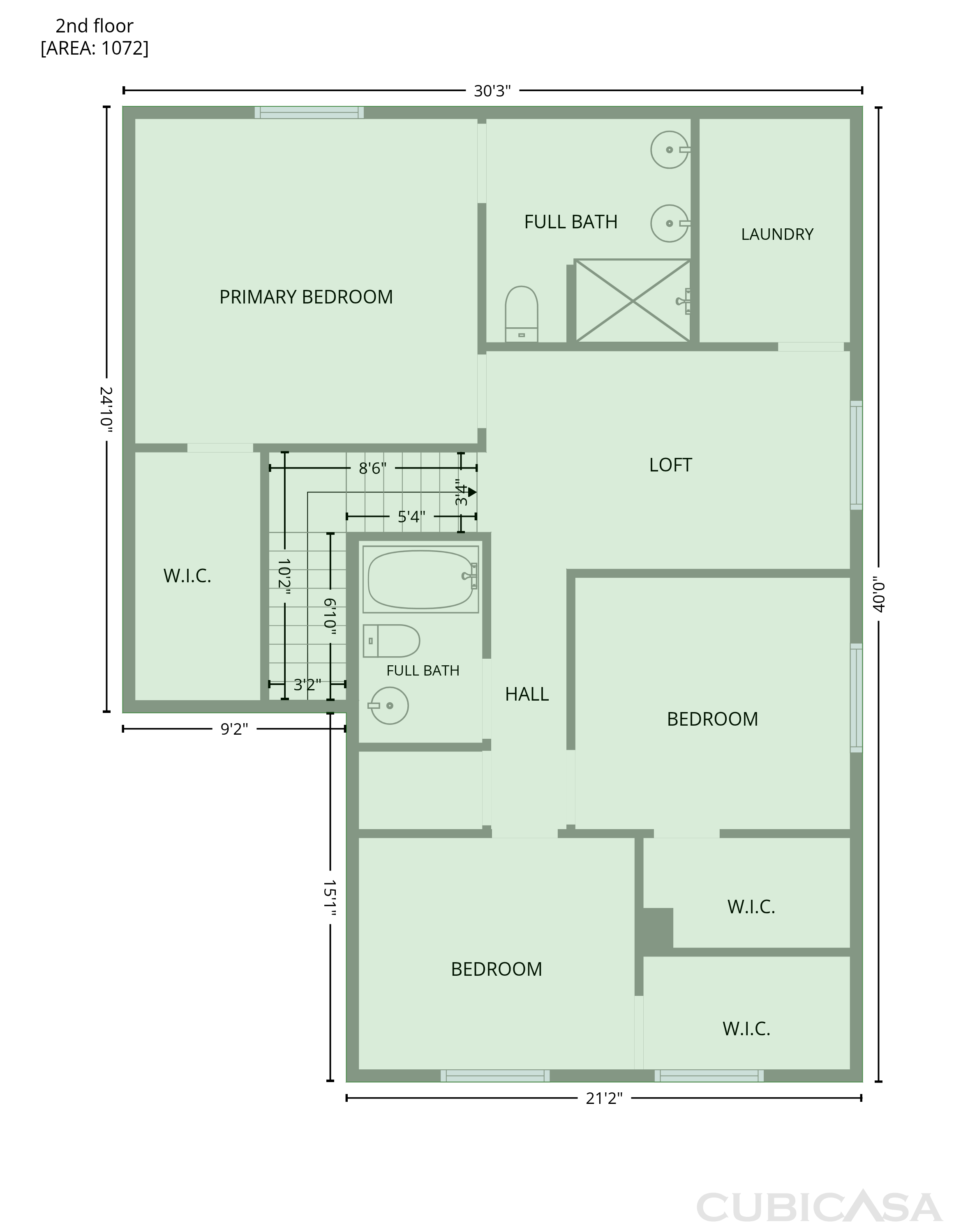 Second Floor of 4472 Bellaire Ave, Clovis, CA