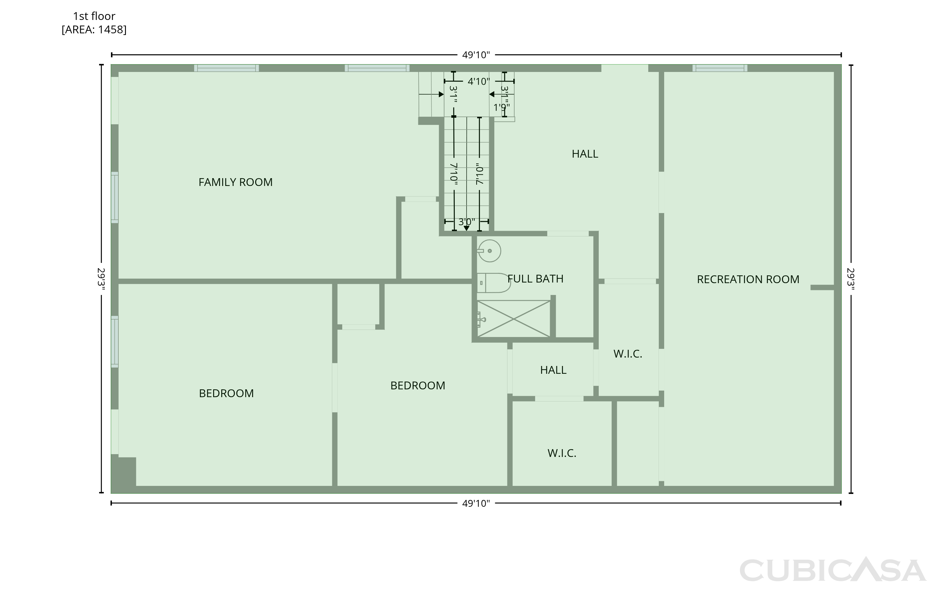Main Floor of 1479 Billy Bullock Rd, Dallas, GA