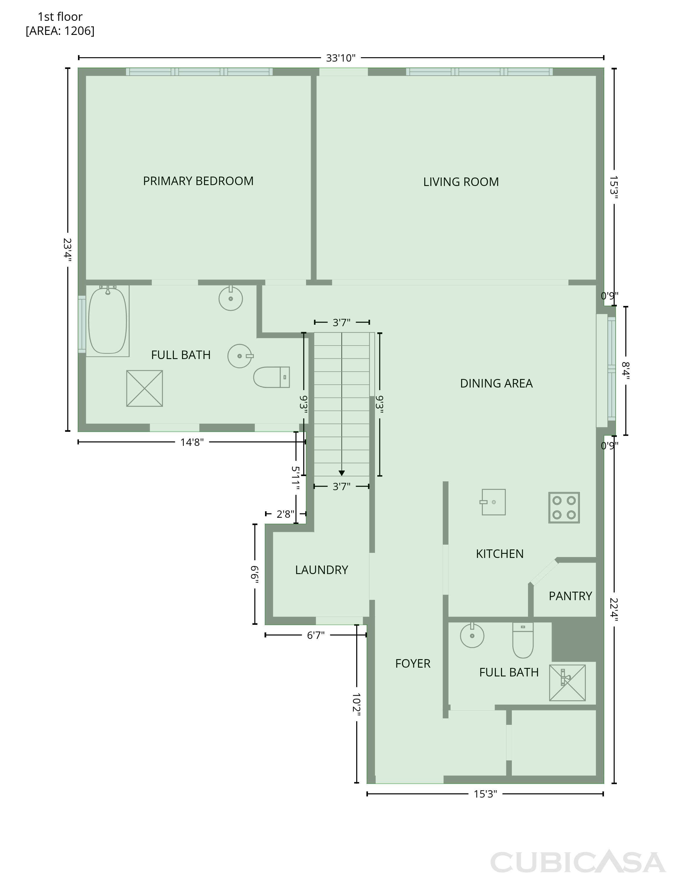 Second Floor of 5815 Akin Elm, San Antonio, TX
